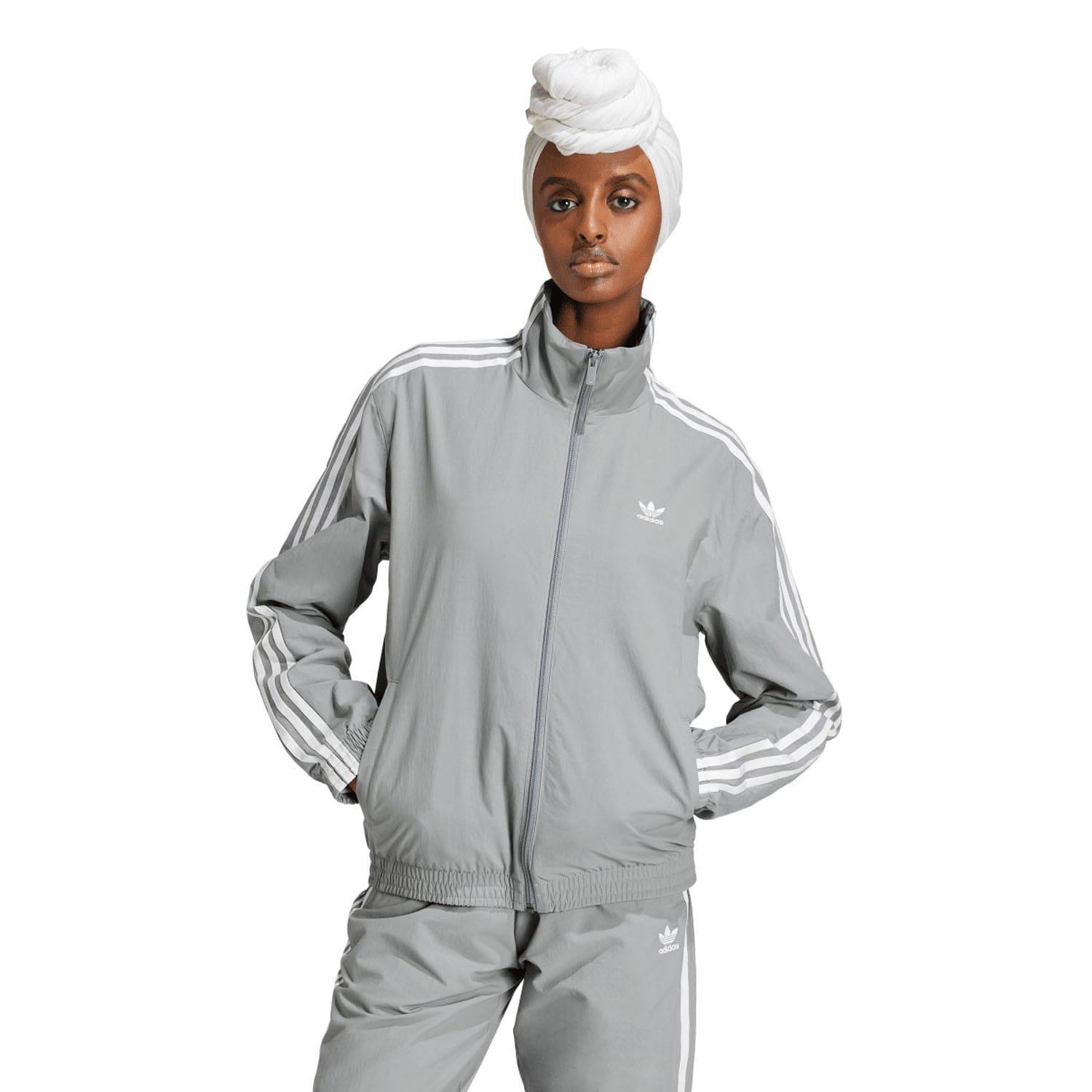 Grey - adidas Originals - Woven Track Jacket - 1