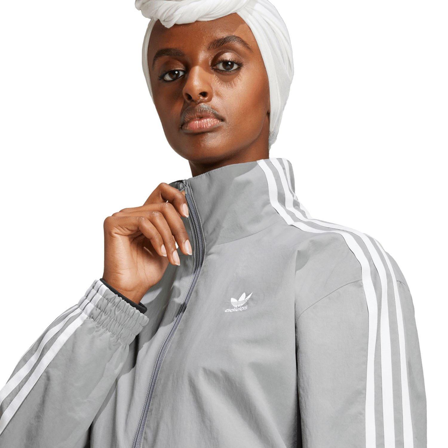Grey - adidas Originals - Woven Track Jacket - 4