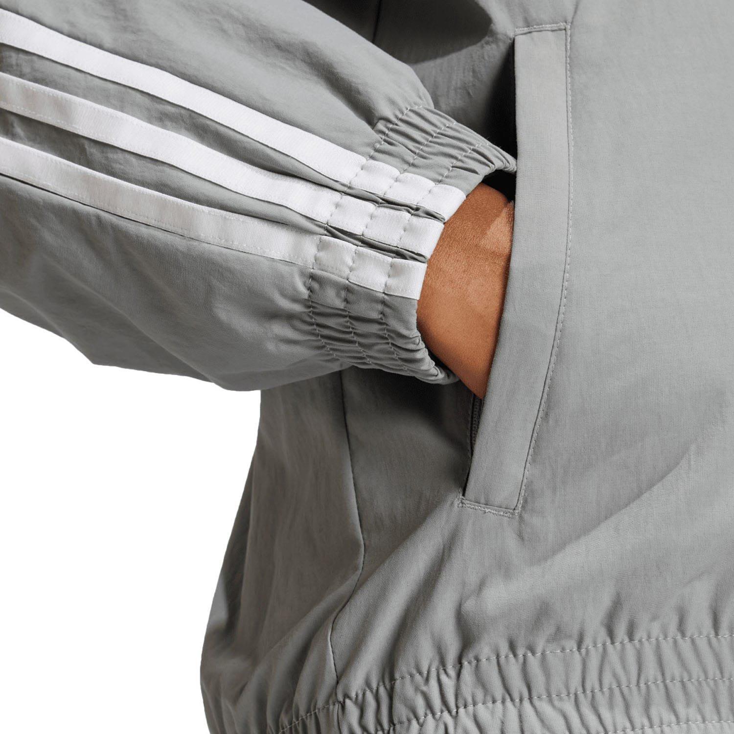 Grey - adidas Originals - Woven Track Jacket - 5