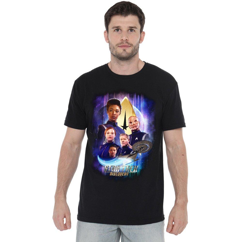 Black - Star Trek - Star Trek Discovery Discoverys Finest T Shirt Bla - 1