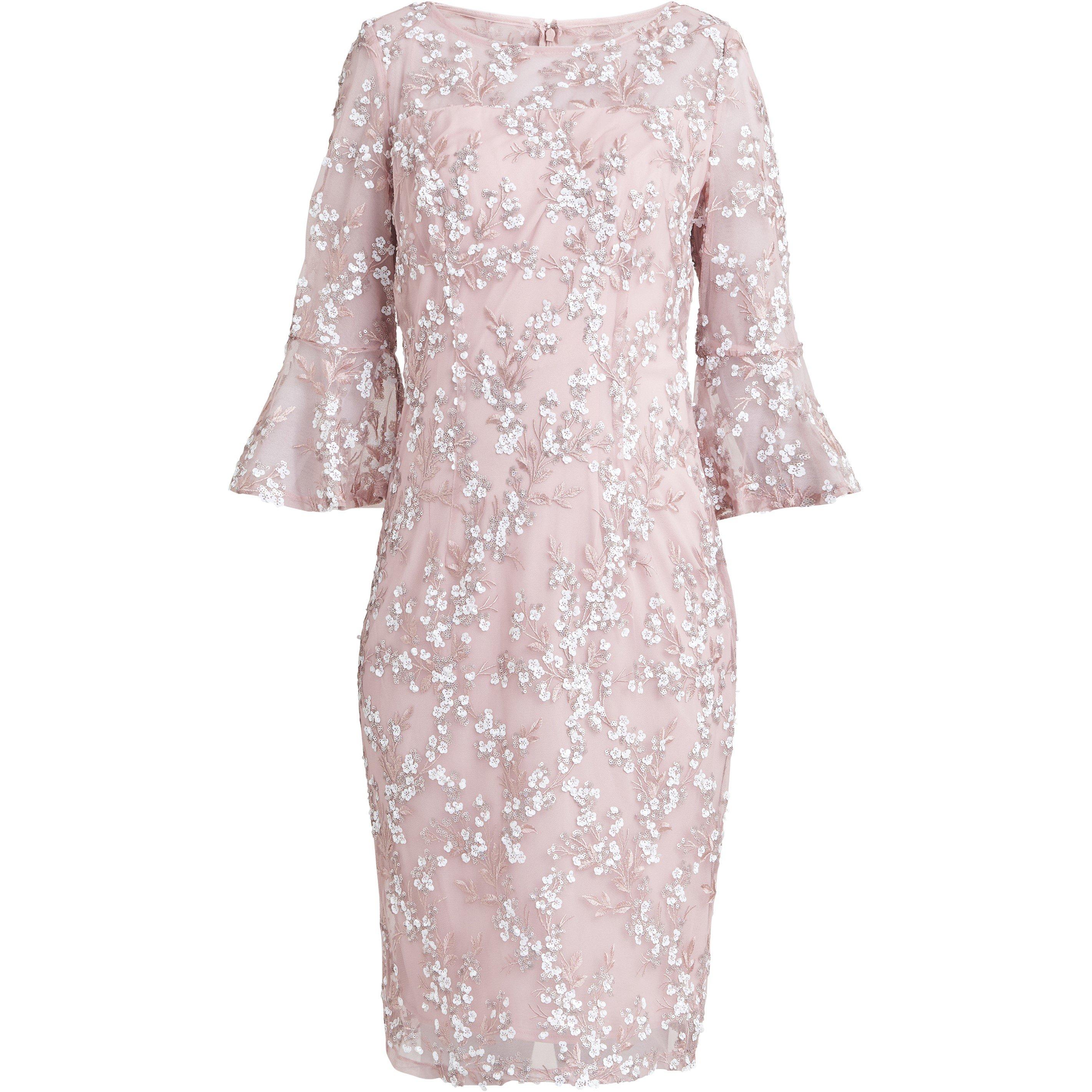 Shell - Gina Bacconi - Tanya Embroidered Lace Dress - 4