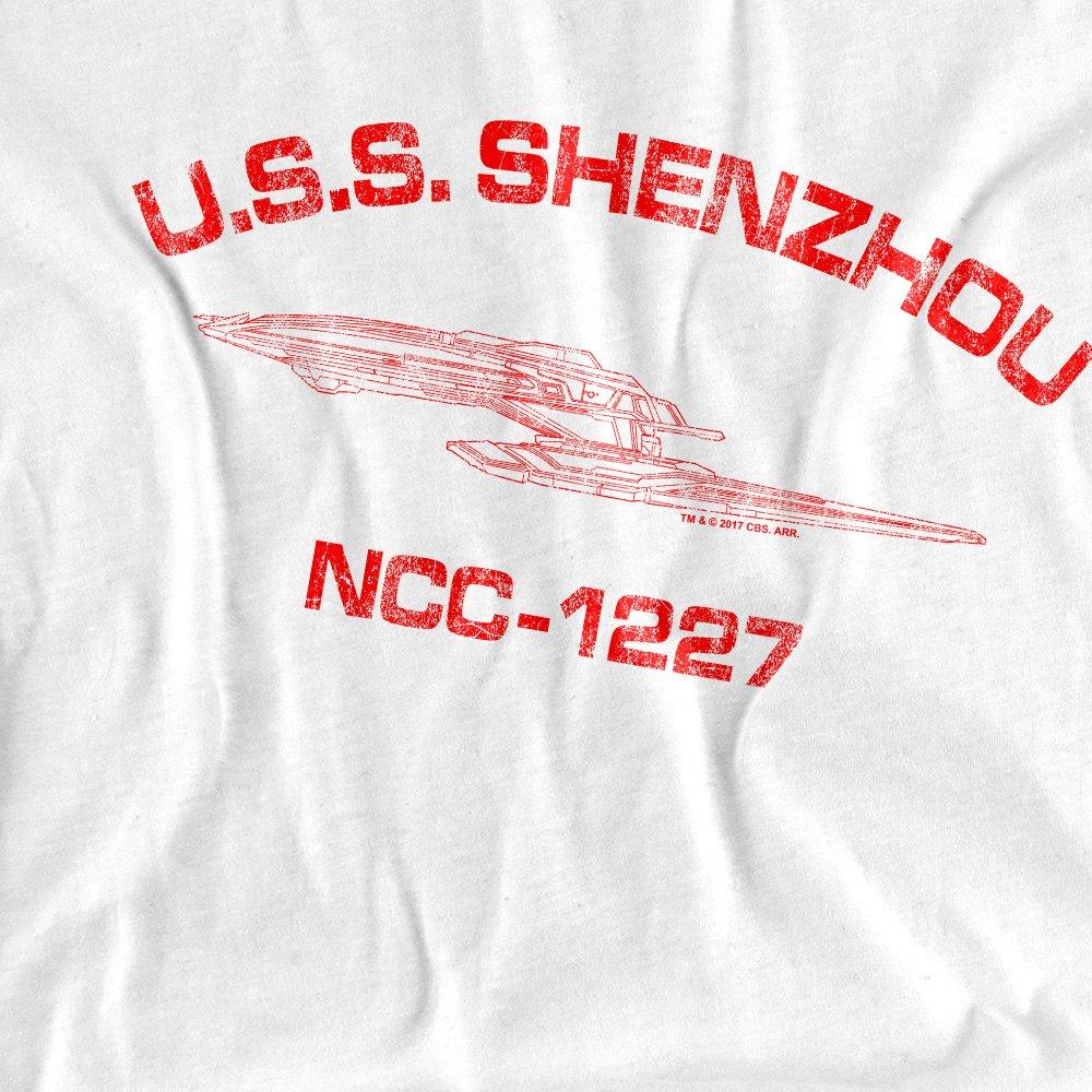 White - Star Trek - Star Trek Shenzhou Athletic T Shirt White - 2