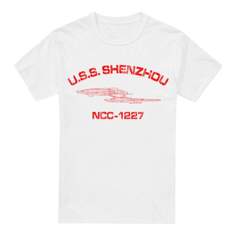 White - Star Trek - Star Trek Shenzhou Athletic T Shirt White - 4
