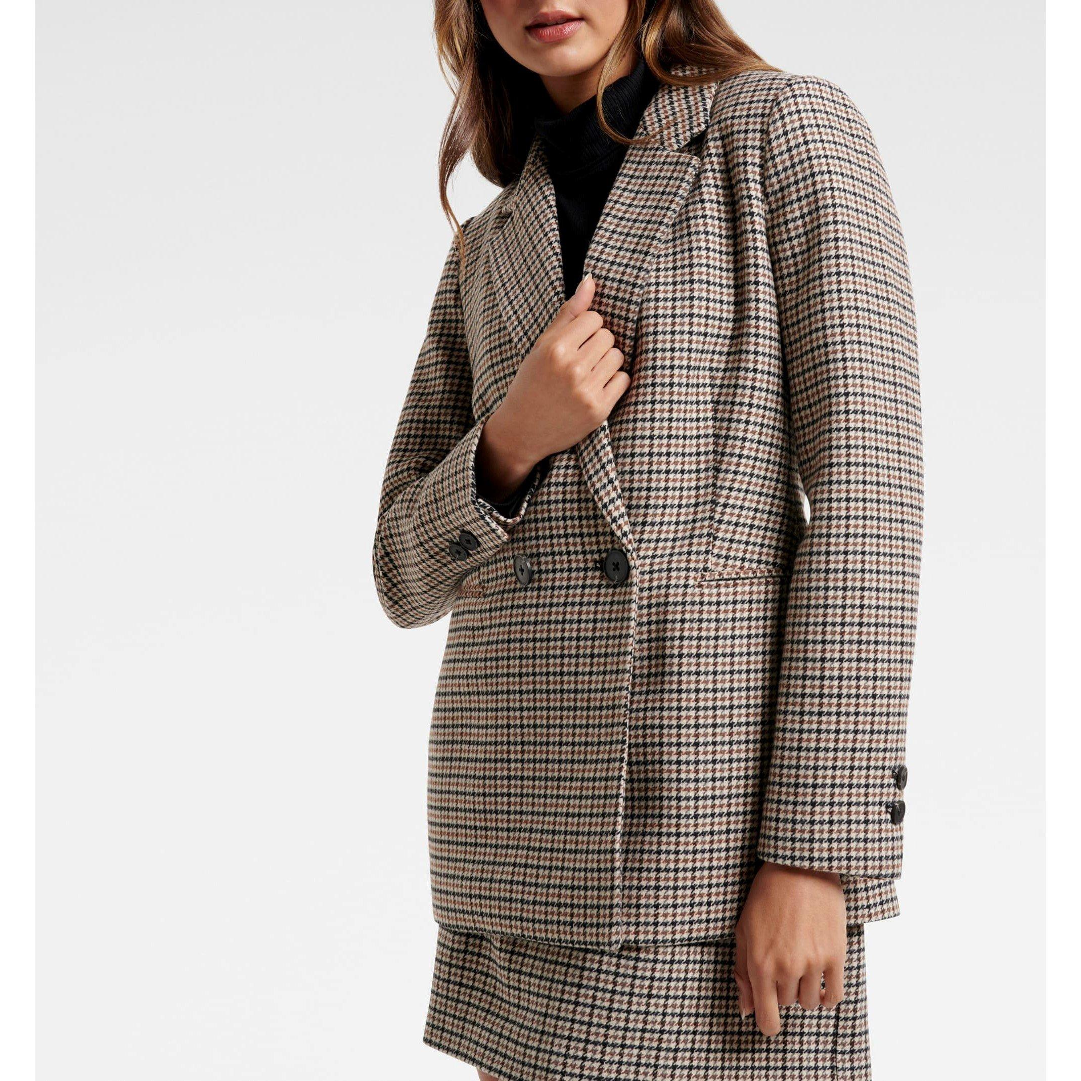 Check - Forever New - Women's Hanna Heritage Check Blazer - 5