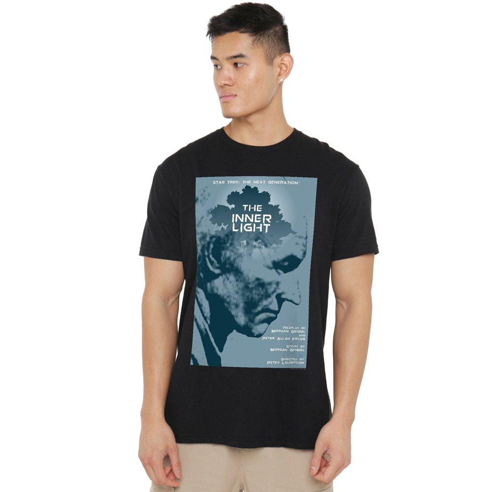 Black - Star Trek - Star Trek TNG Season 5 Episode 25 T Shirt Black - 1