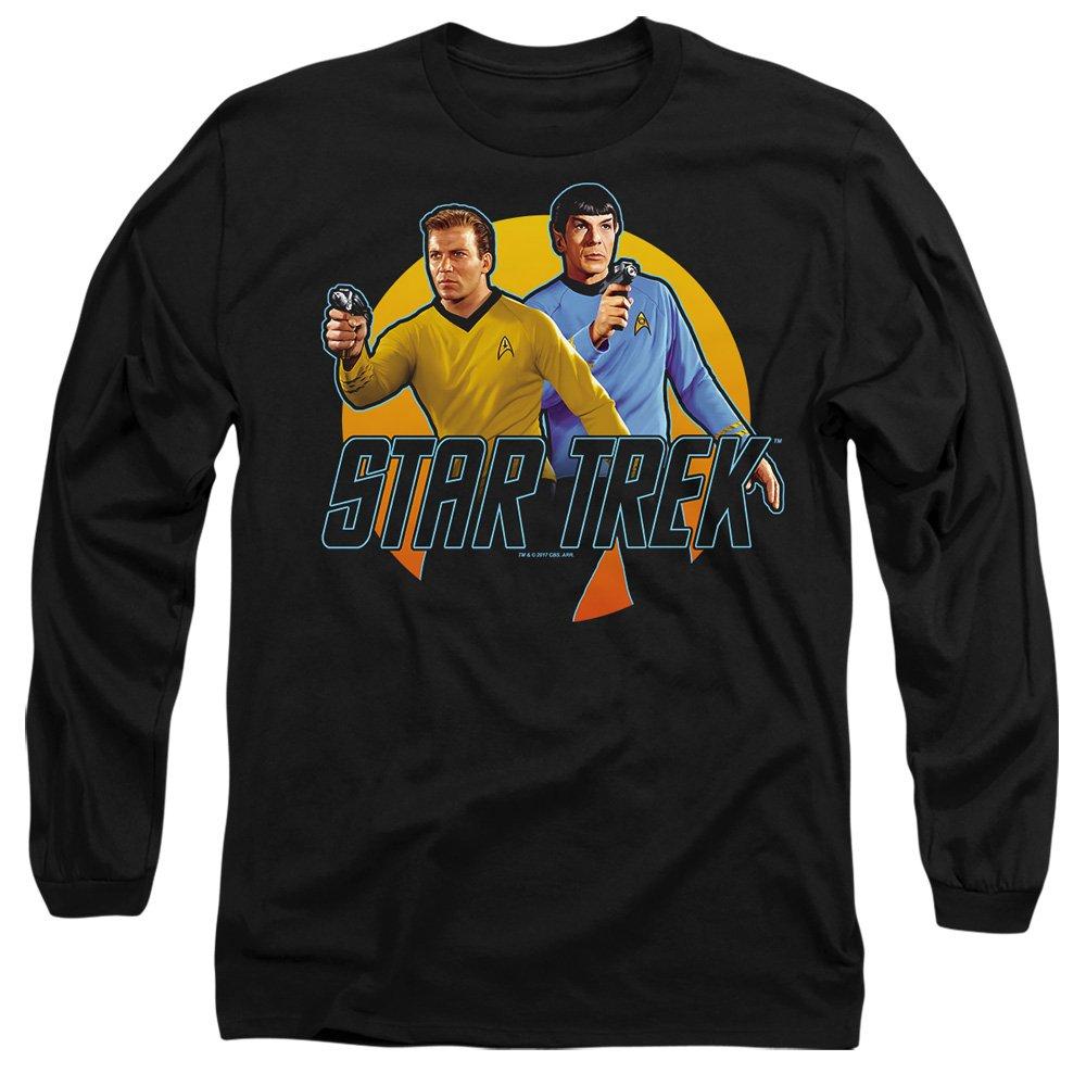 Black - Star Trek - Star Trek Phasers Ready Long Sleeve T-Shirt Black - 1