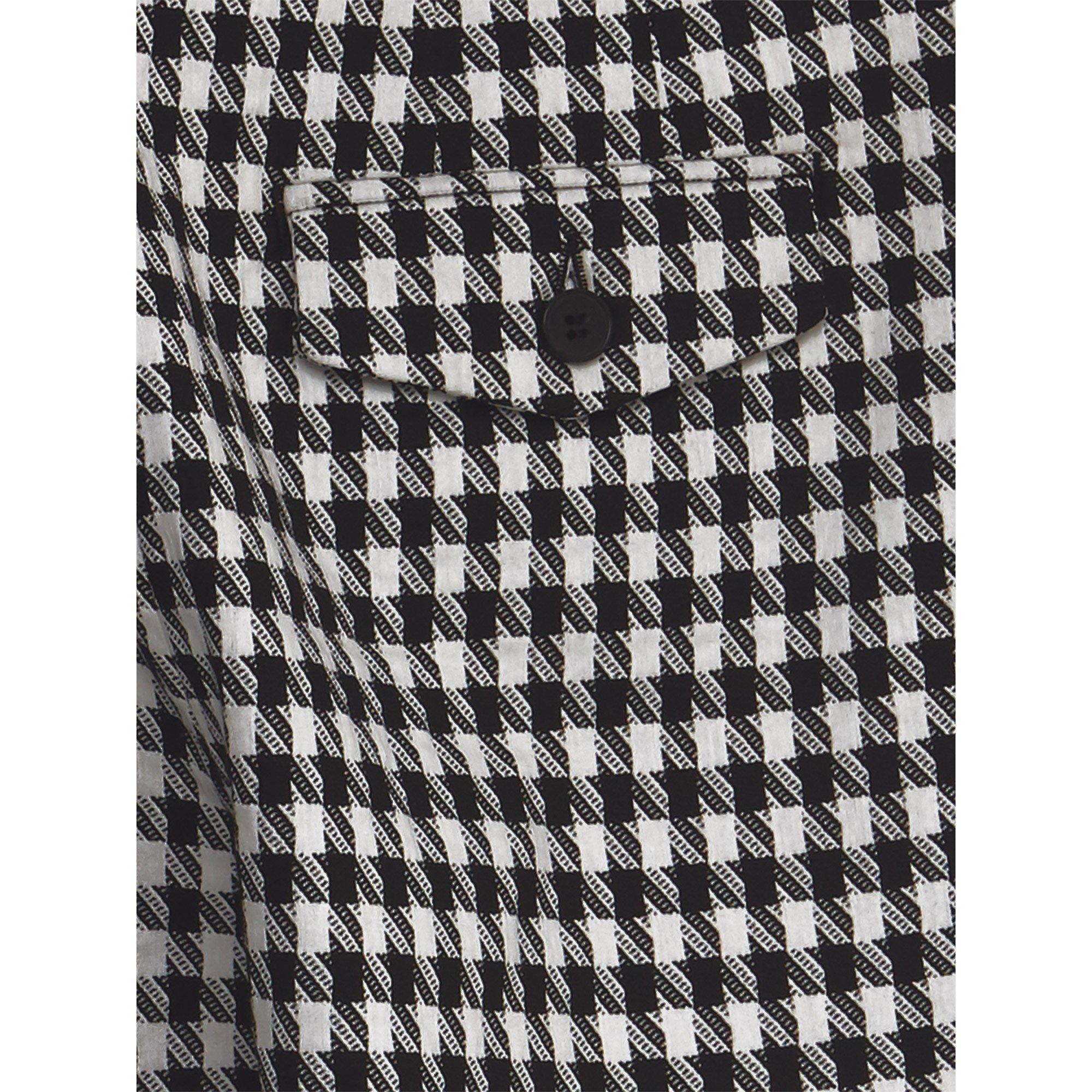 Black/Ivory - Phase Eight - Gigi Dogtooth Trouser - 5