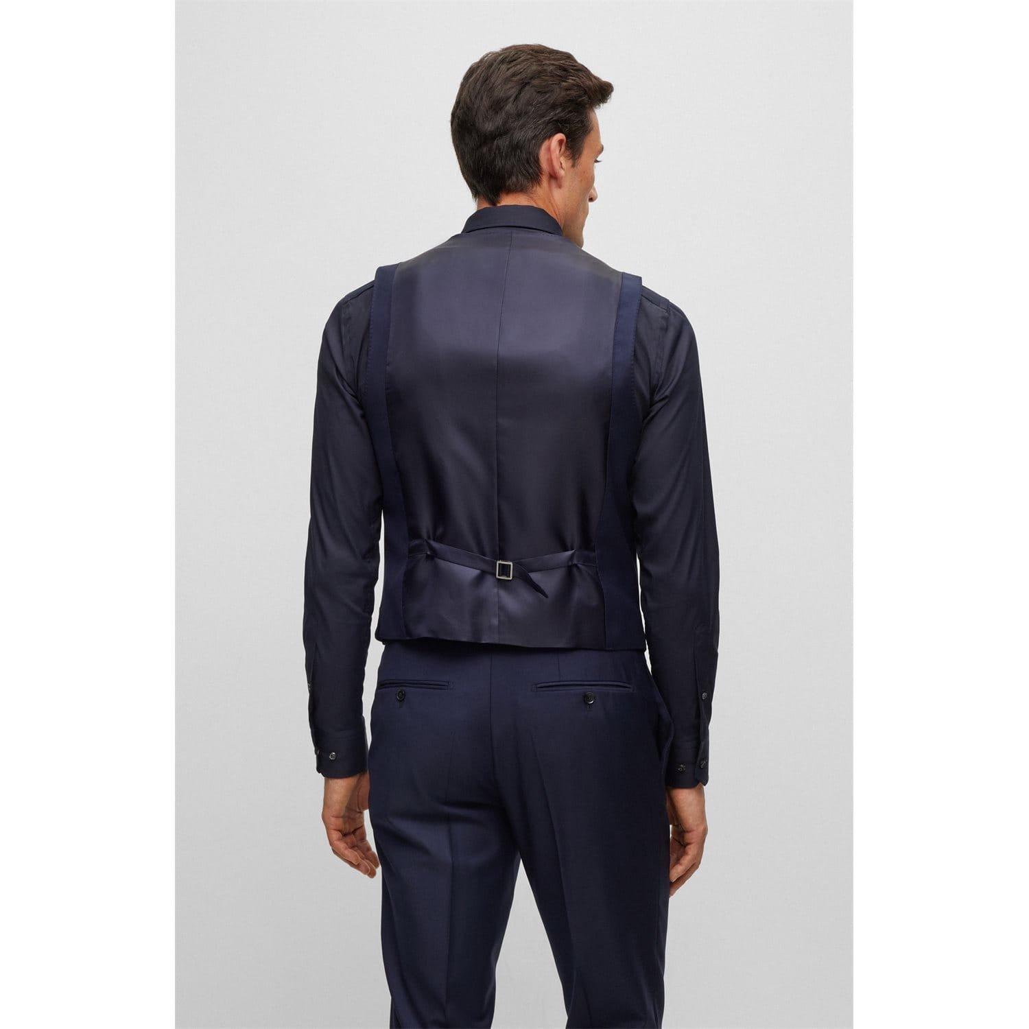 Navy - Boss - T-Harvers Waistcoat - 4