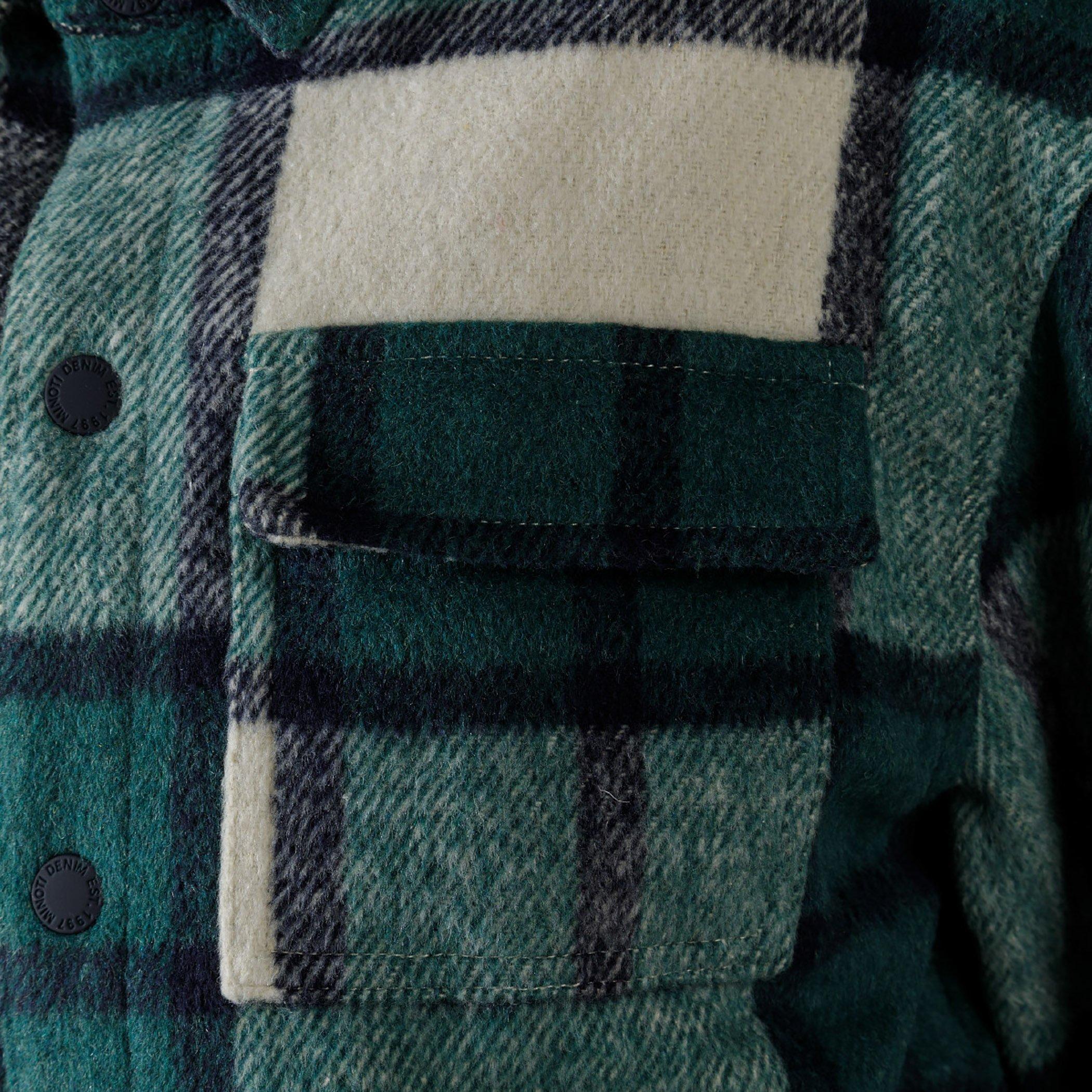 Zelena - Minoti - Check Shacket In99 - 5