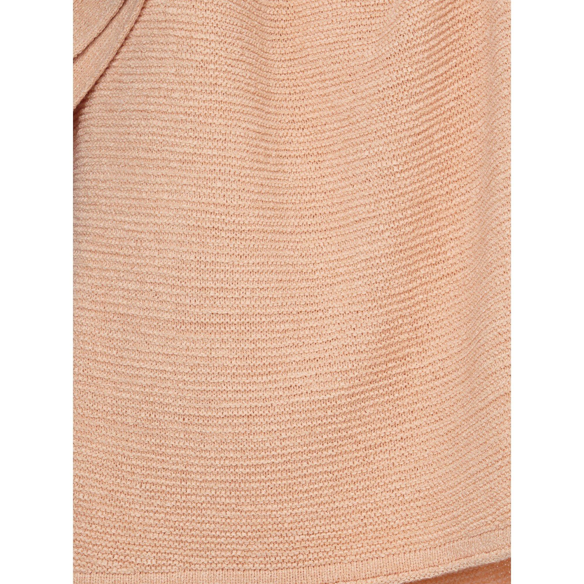 Pale Pink - Phase Eight - Lisa Short Sleeve Tape Knit - 5
