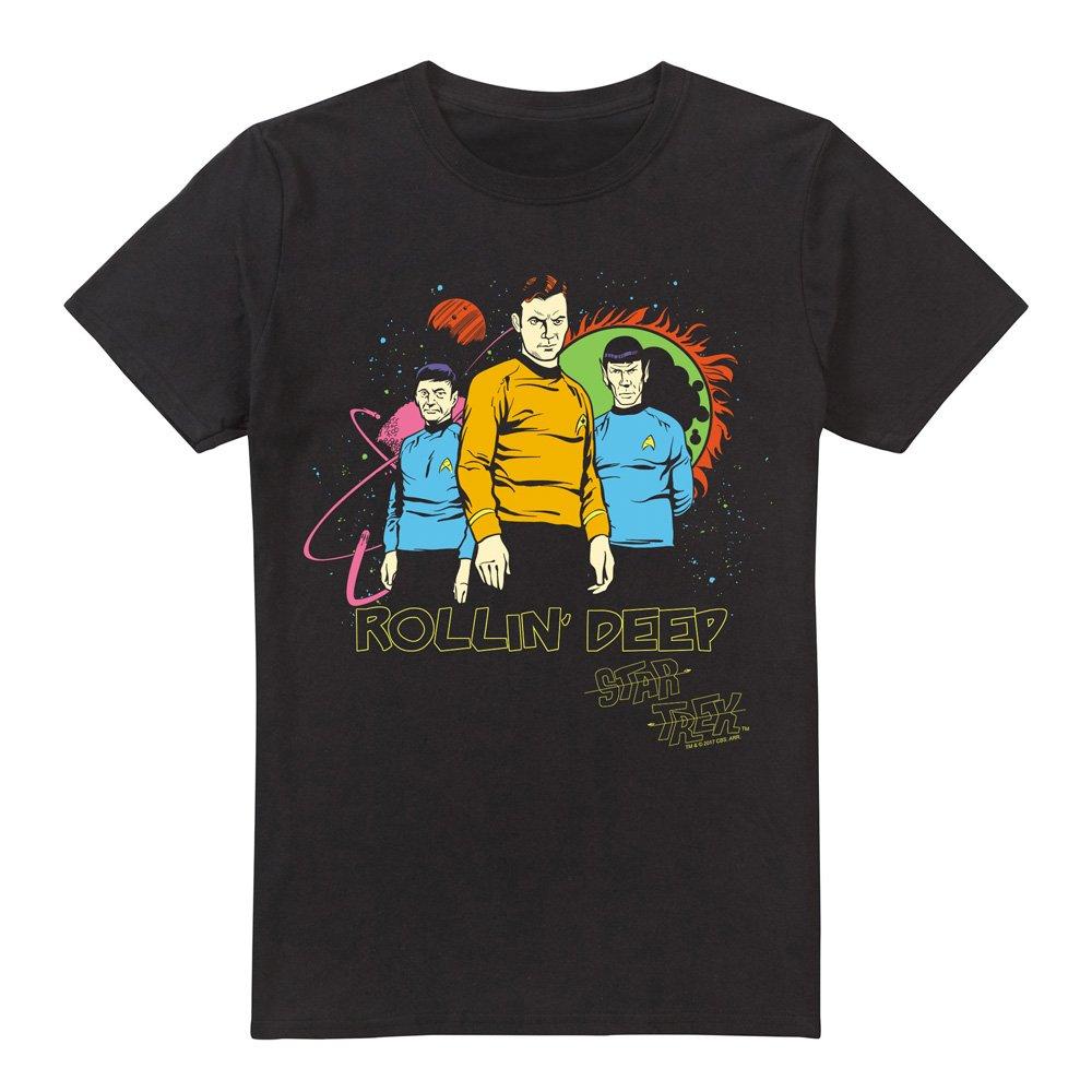Black - Star Trek - Star Trek Rollin Deep T Shirt Black - 4