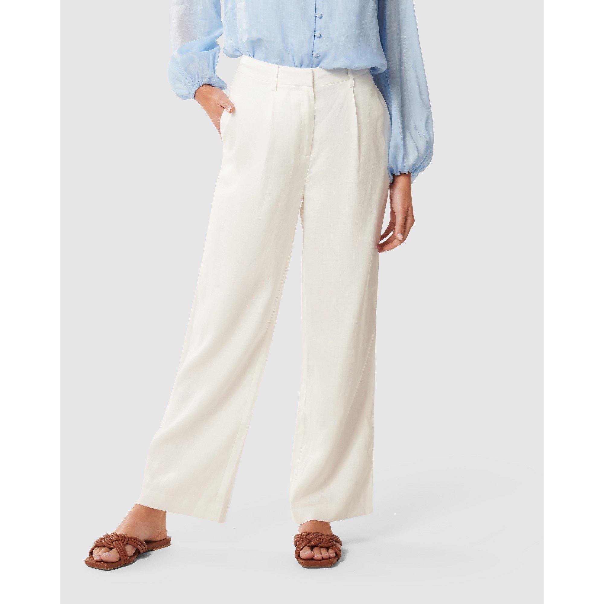 Porcelain - Forever New - Brya Linen Pants - 2