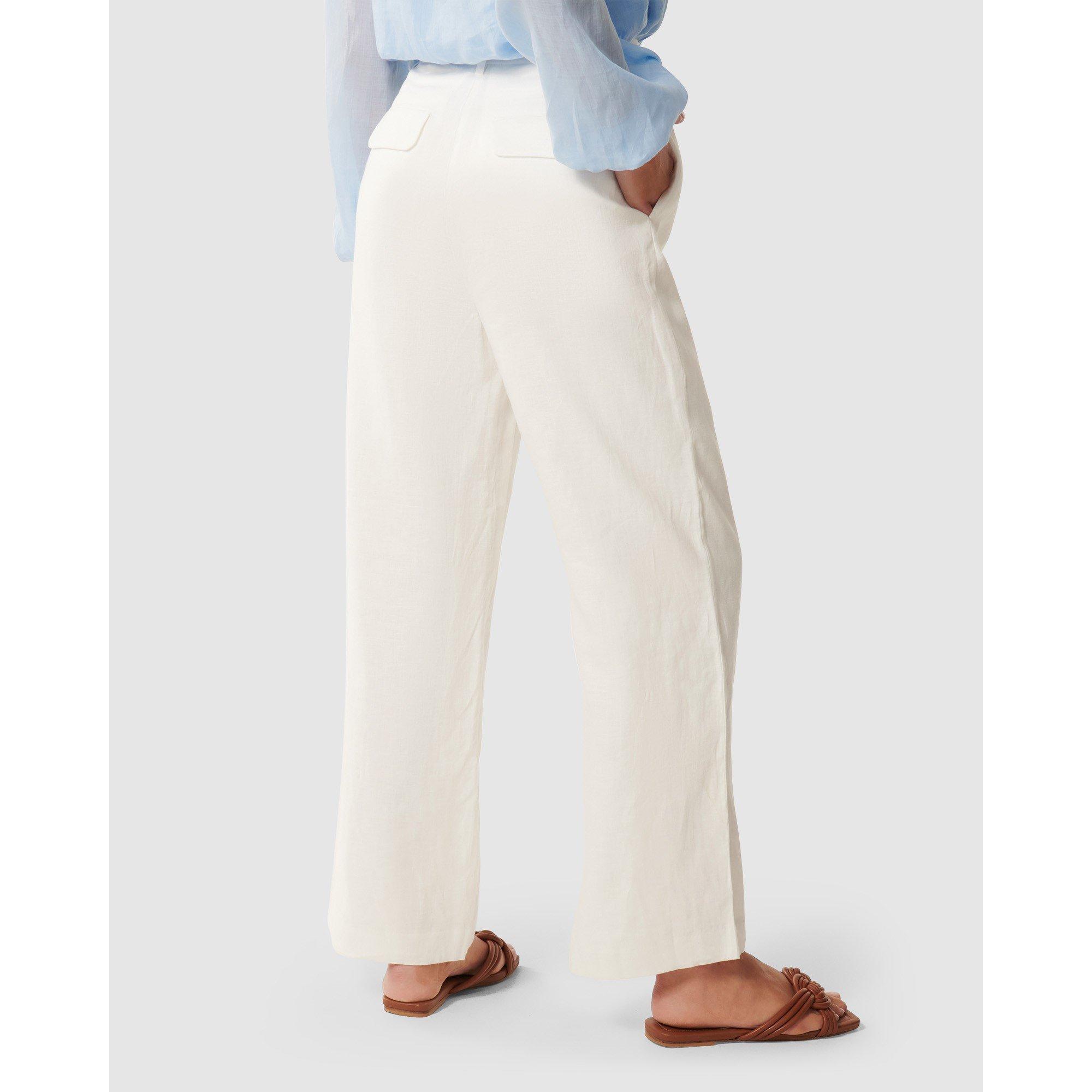 Porcelain - Forever New - Brya Linen Pants - 5