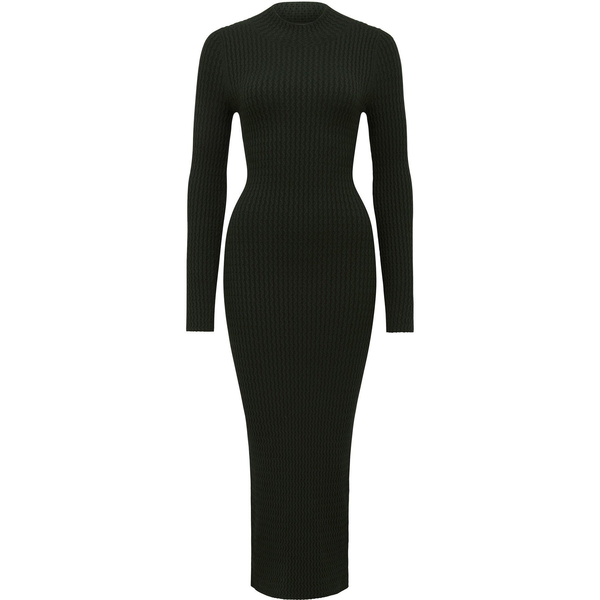 Oregano - Forever New - Georgia Textured Column Knit Dress - 5