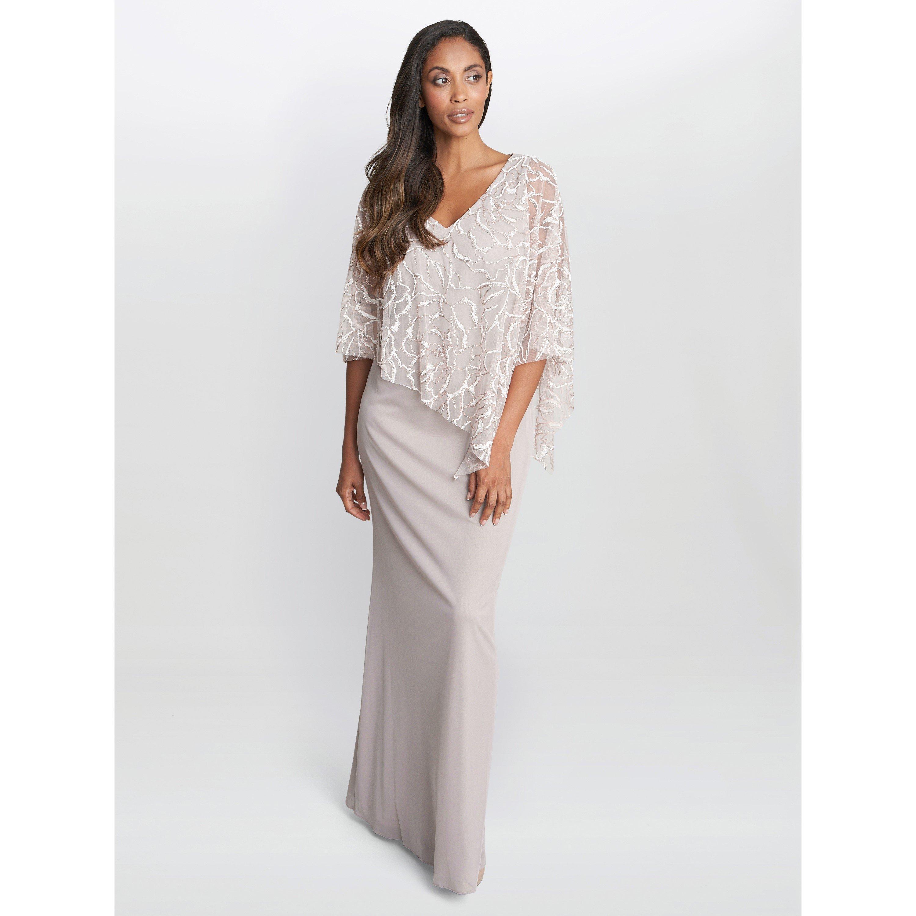 Pink - Gina Bacconi - Sephora Chiffon Tank Dress - 3