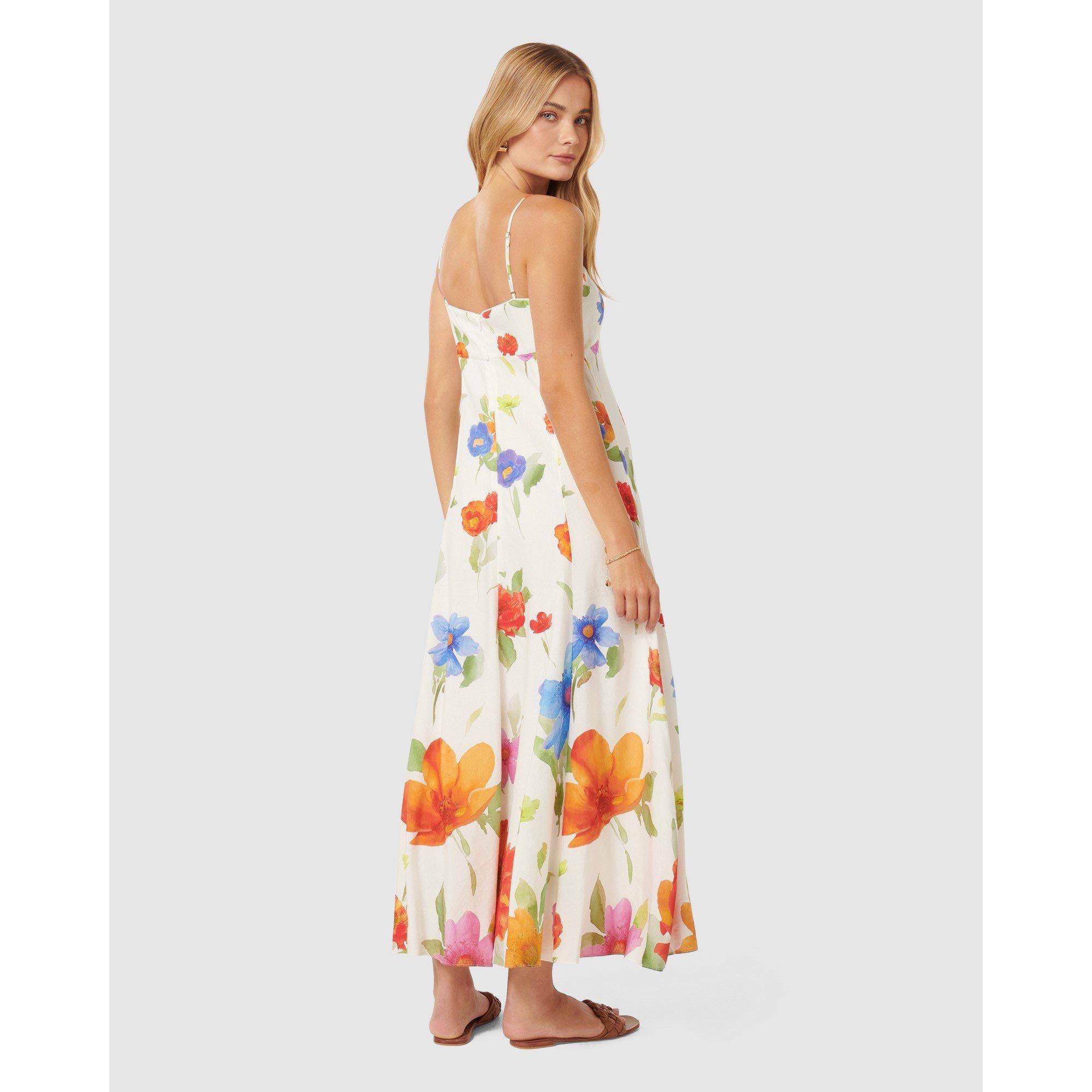 Trapani Floral - Forever New - Vayda Strap Midi Sun Dress - 5