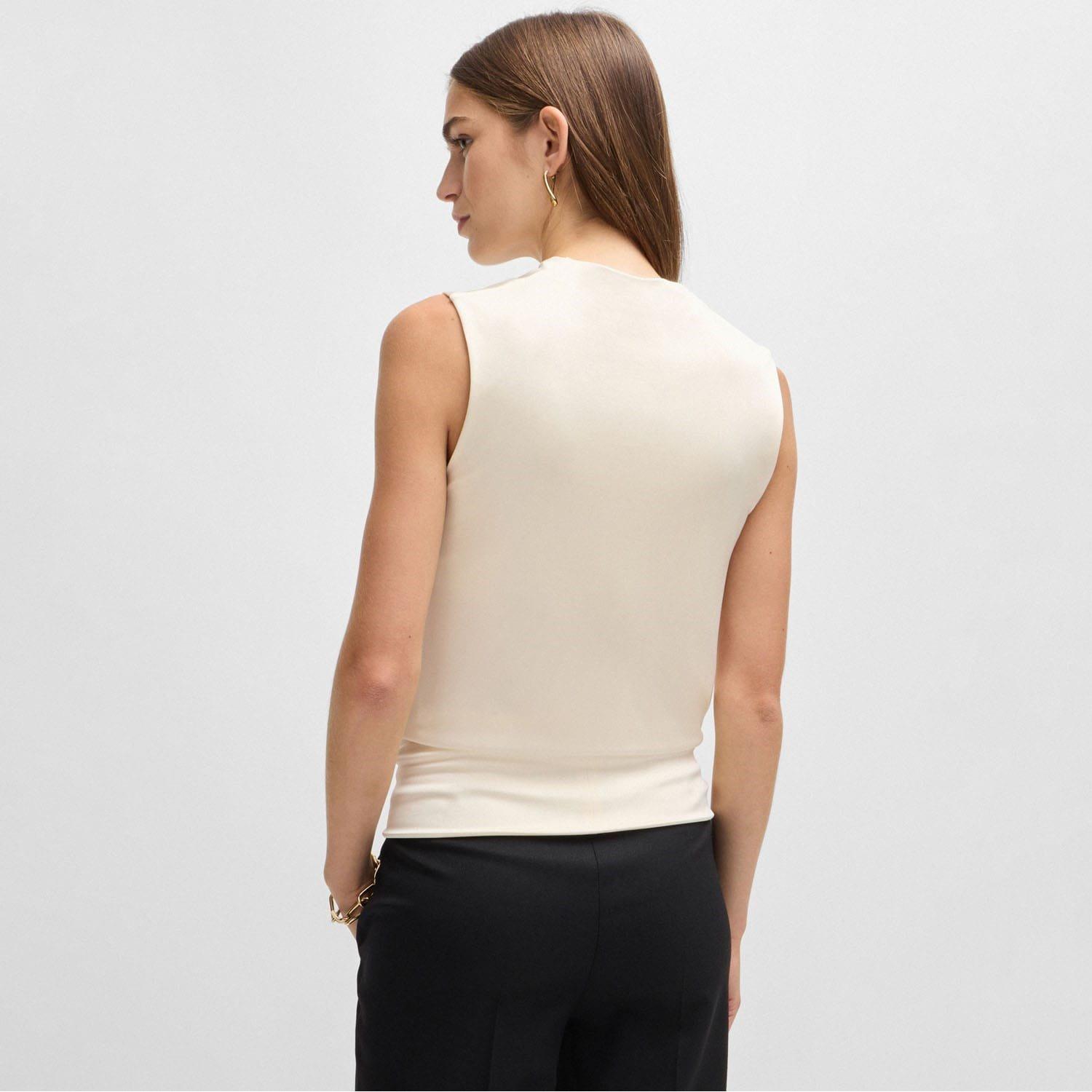 White - Boss - Esensa Sleeveless Top - 2