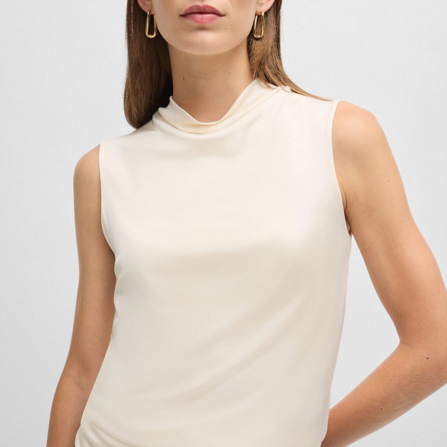 White - Boss - Esensa Sleeveless Top - 3