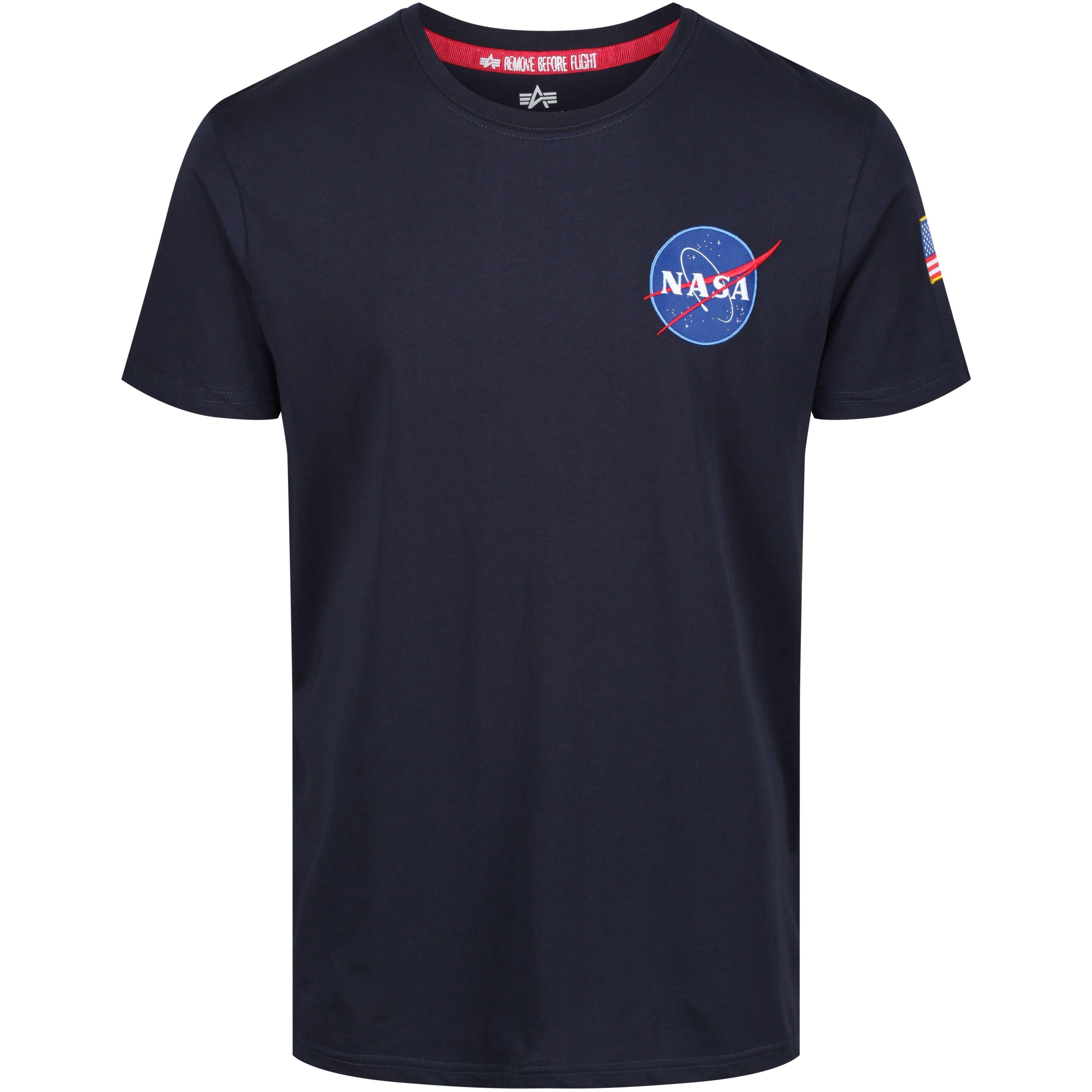 07 Rep.Blue - Alpha Industries - Space Shuttle T-Shirt - 1