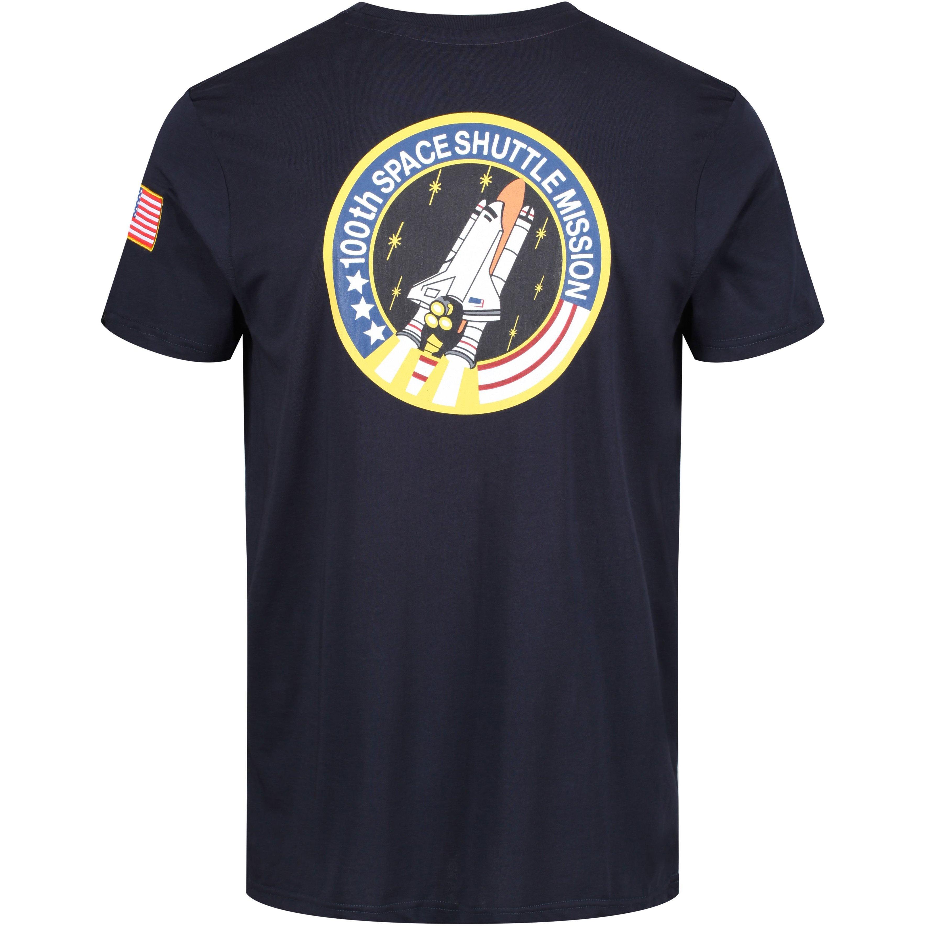 07 Rep.Blue - Alpha Industries - Space Shuttle T-Shirt - 4