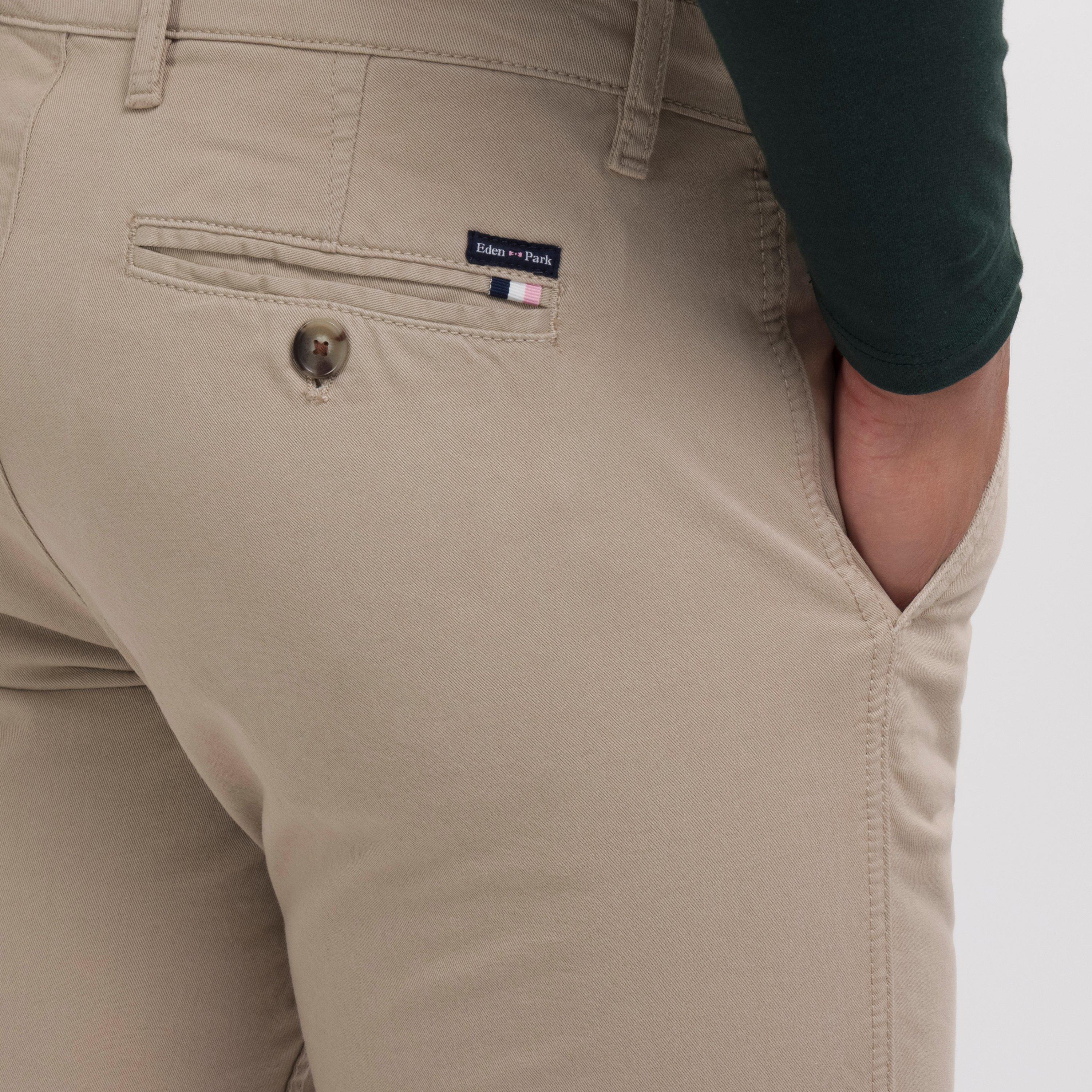 Bec5 - Eden Park - Bordeaux chinos in stretch cotton - 4