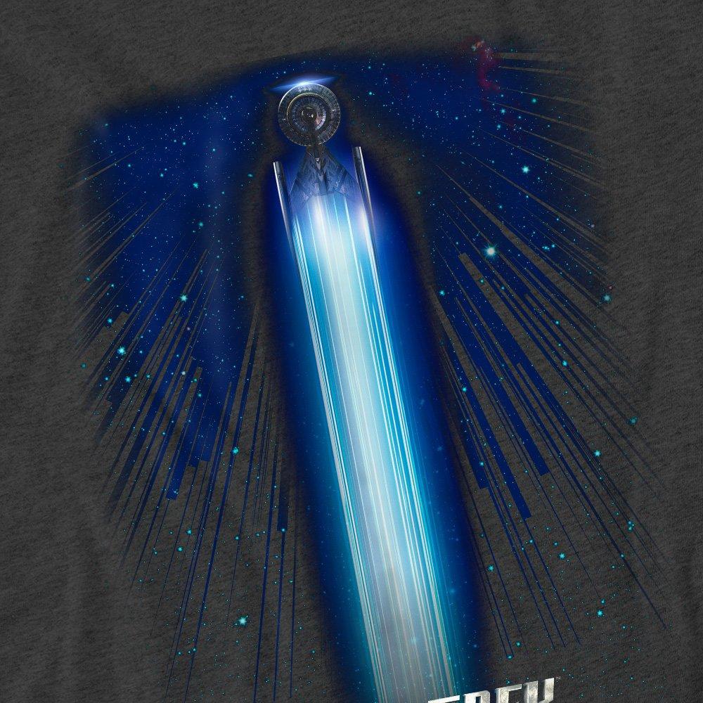 Grey - Star Trek - Star Trek Discovery Beams T-Shirt Charcoal - 2