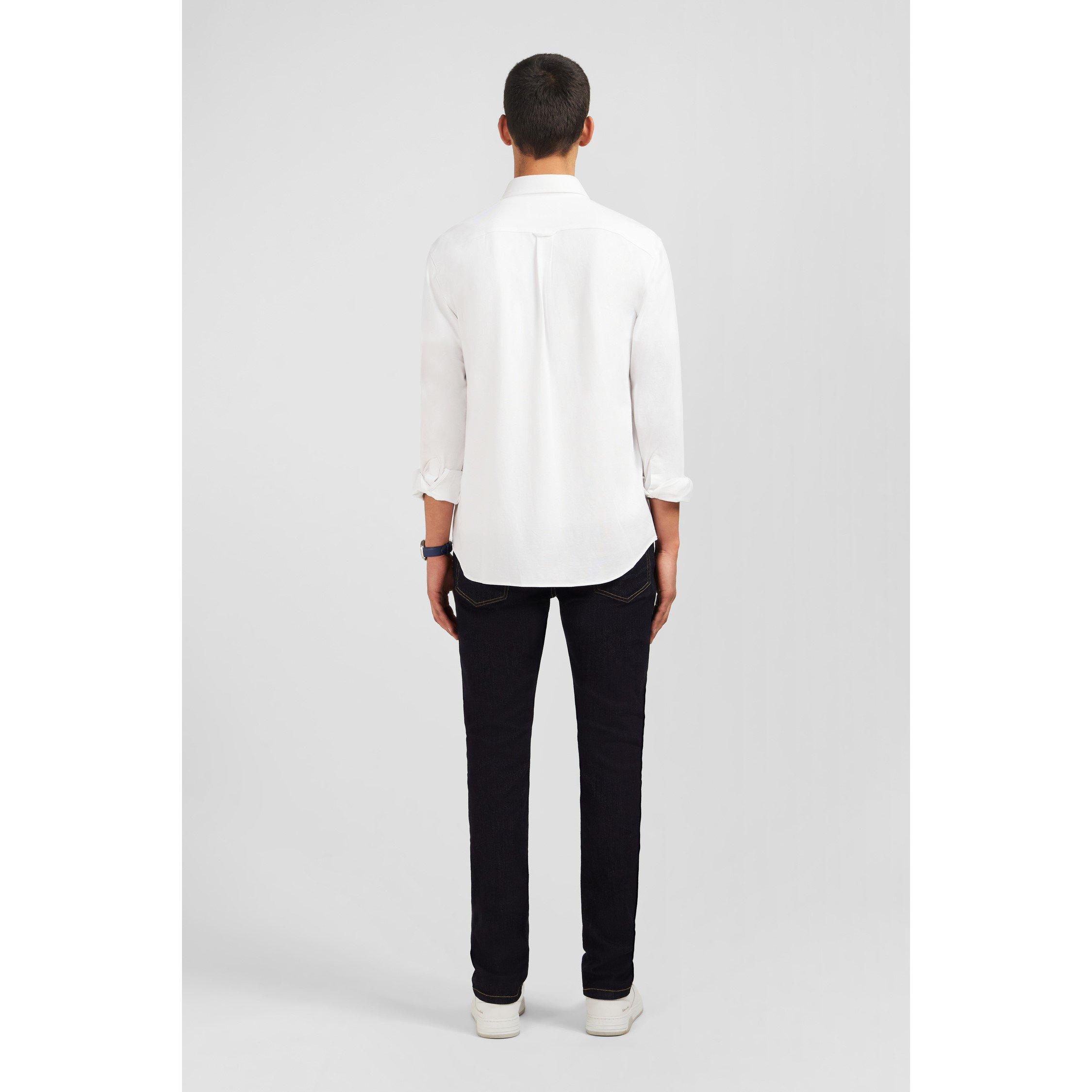 Bc - Eden Park - White pinpoint cotton shirt - 5