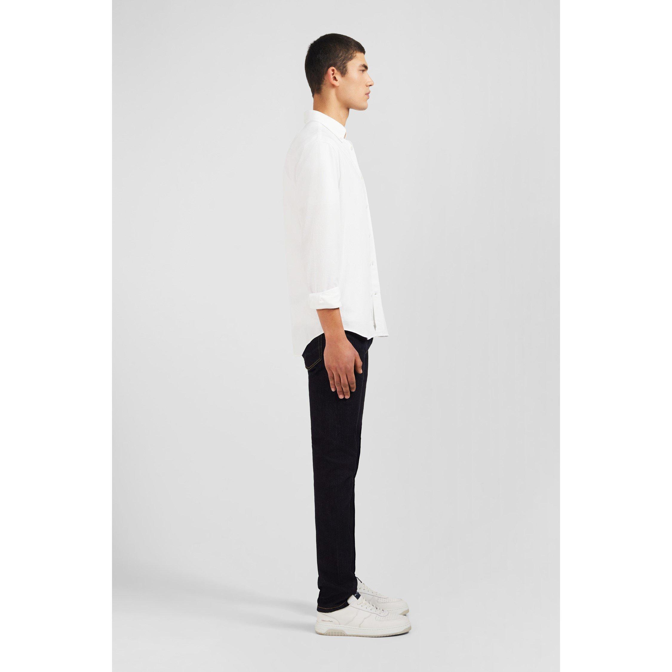 Bc - Eden Park - White pinpoint cotton shirt - 6