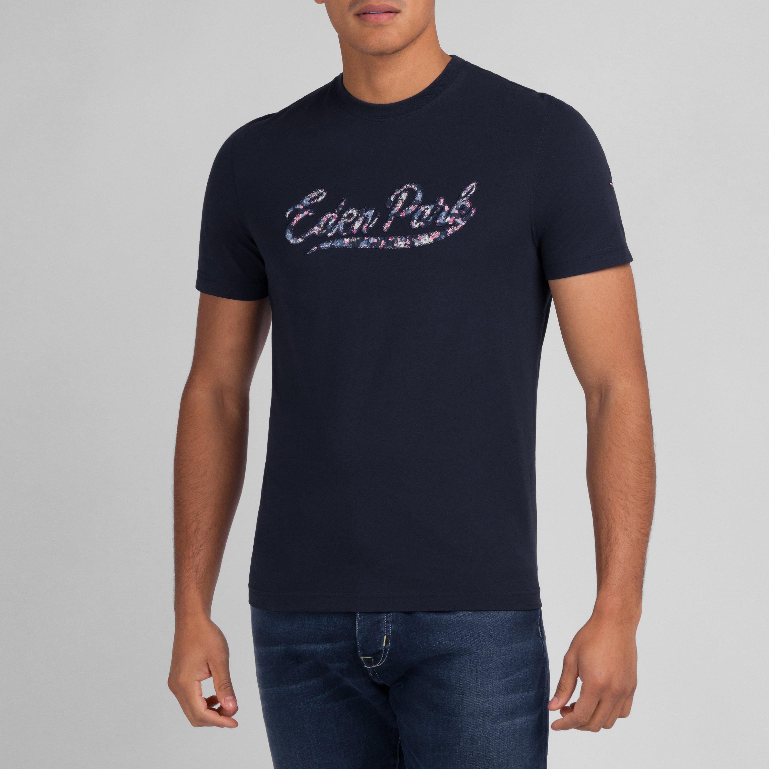 Blf - Eden Park - Dark blue T-shirt with lettering - 2