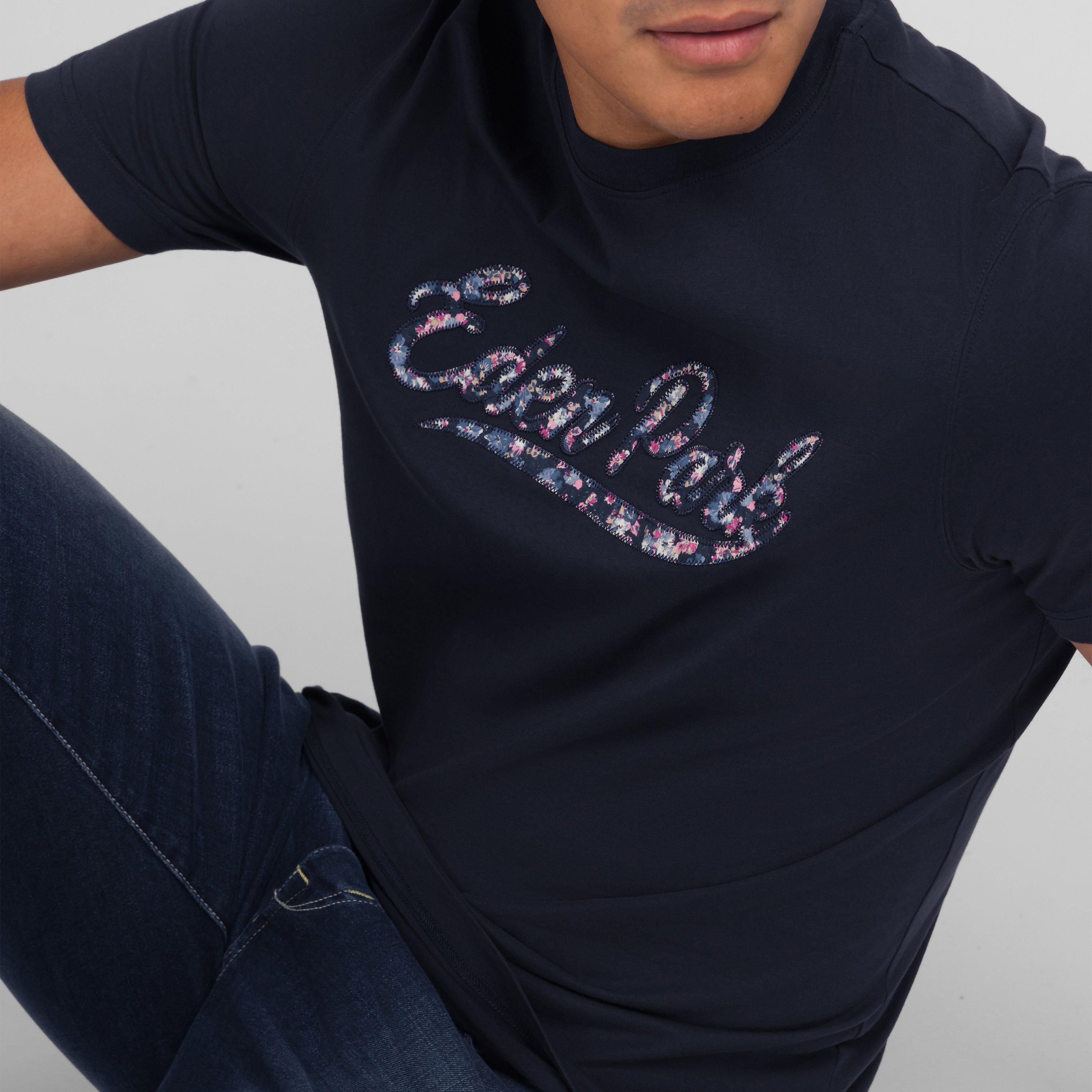 Blf - Eden Park - Dark blue T-shirt with lettering - 4