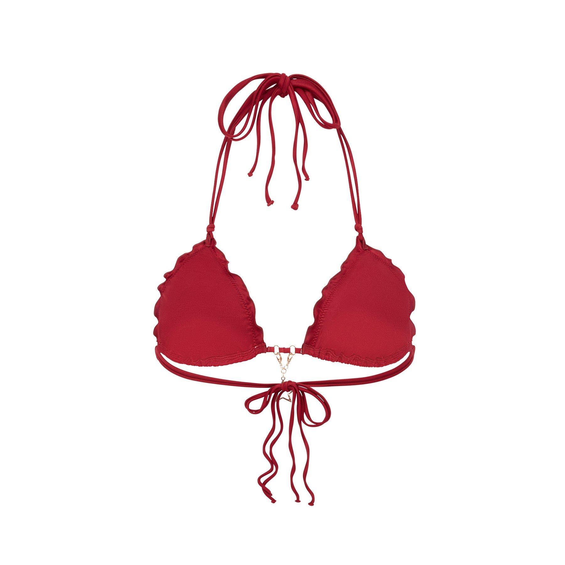 Burgundy - Agent Provocateur - BERRY Bikini top - 5