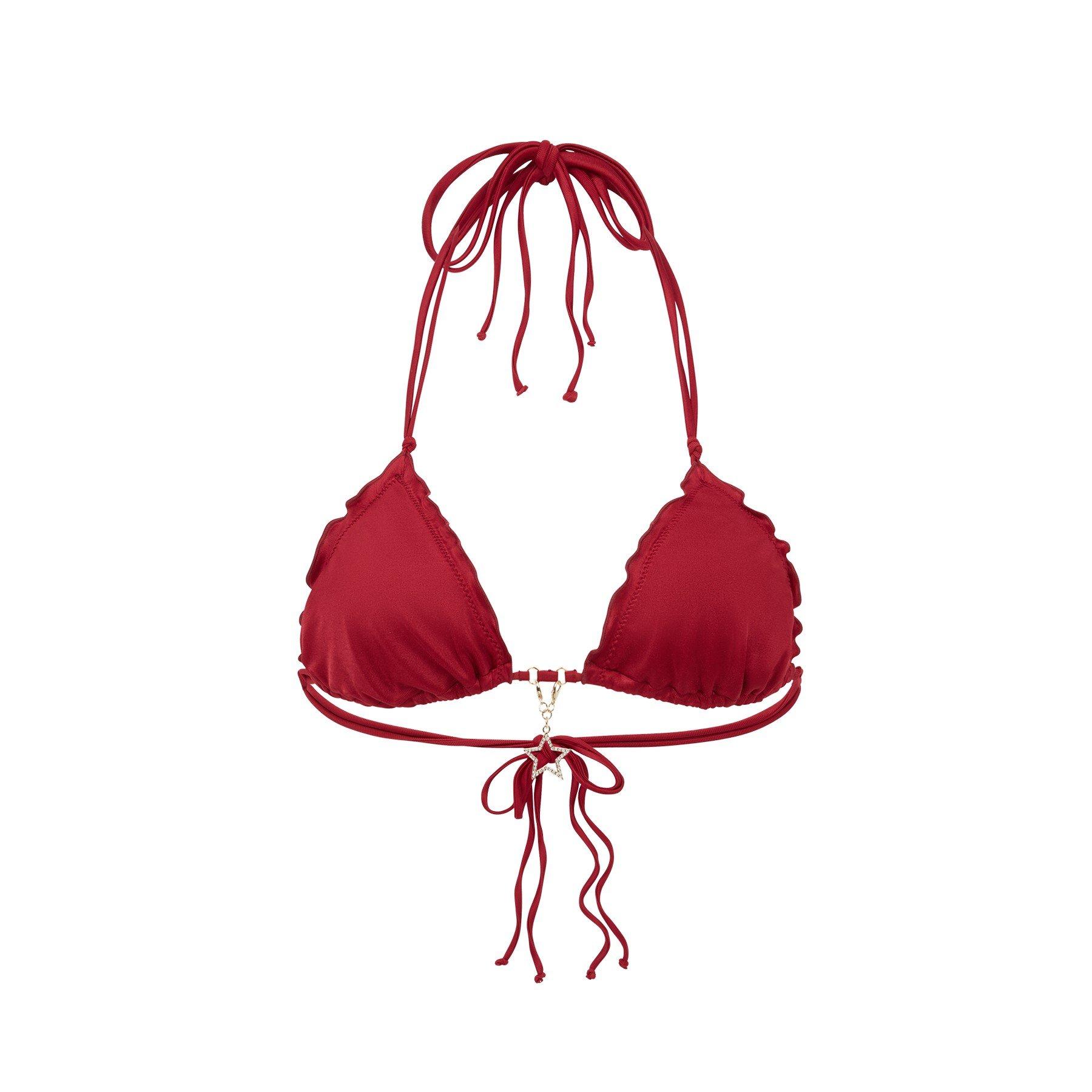 Burgundy - Agent Provocateur - BERRY Bikini top - 6