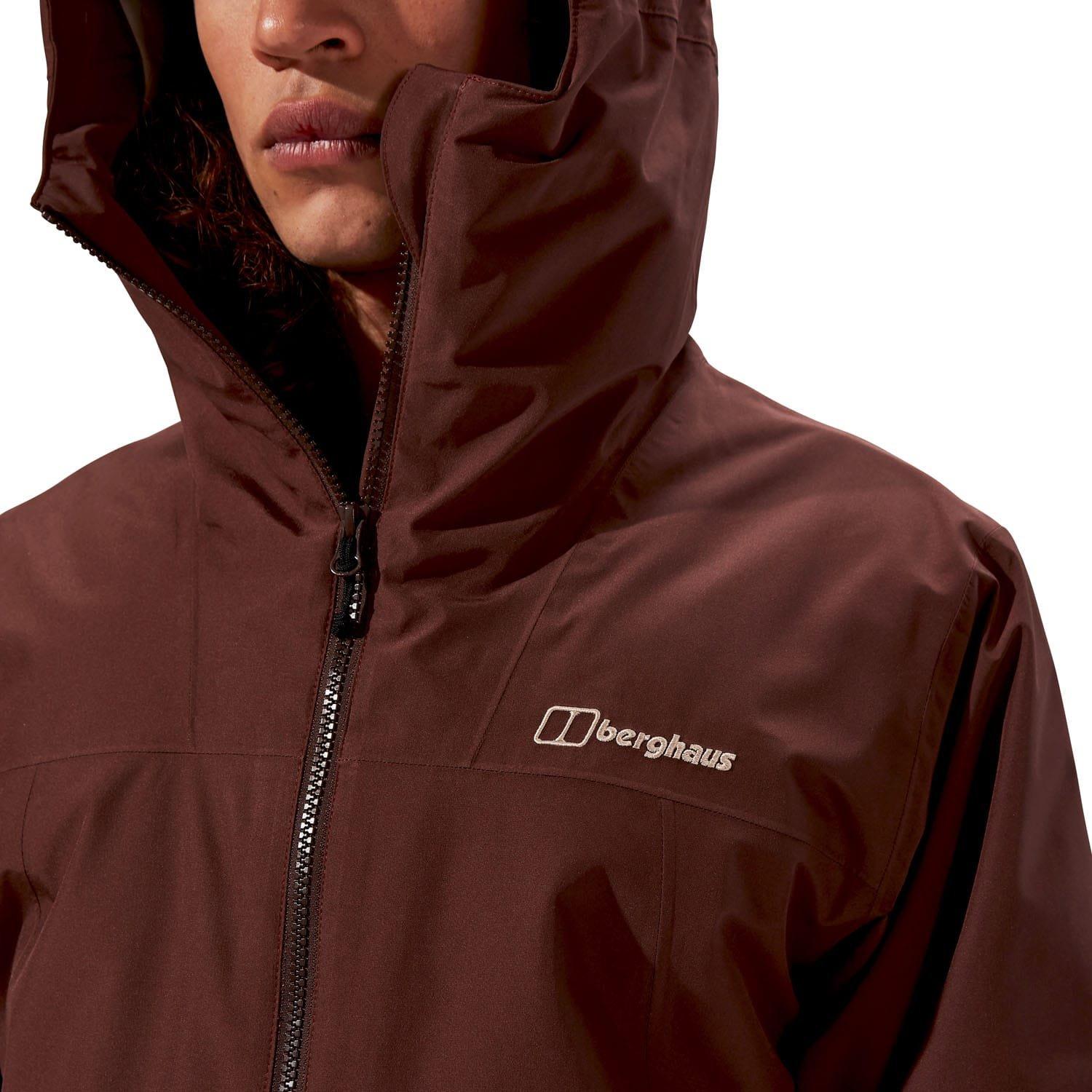 Brown - Berghaus - Deluge Pro 3.0 Insulated Waterproof Jacket - 5