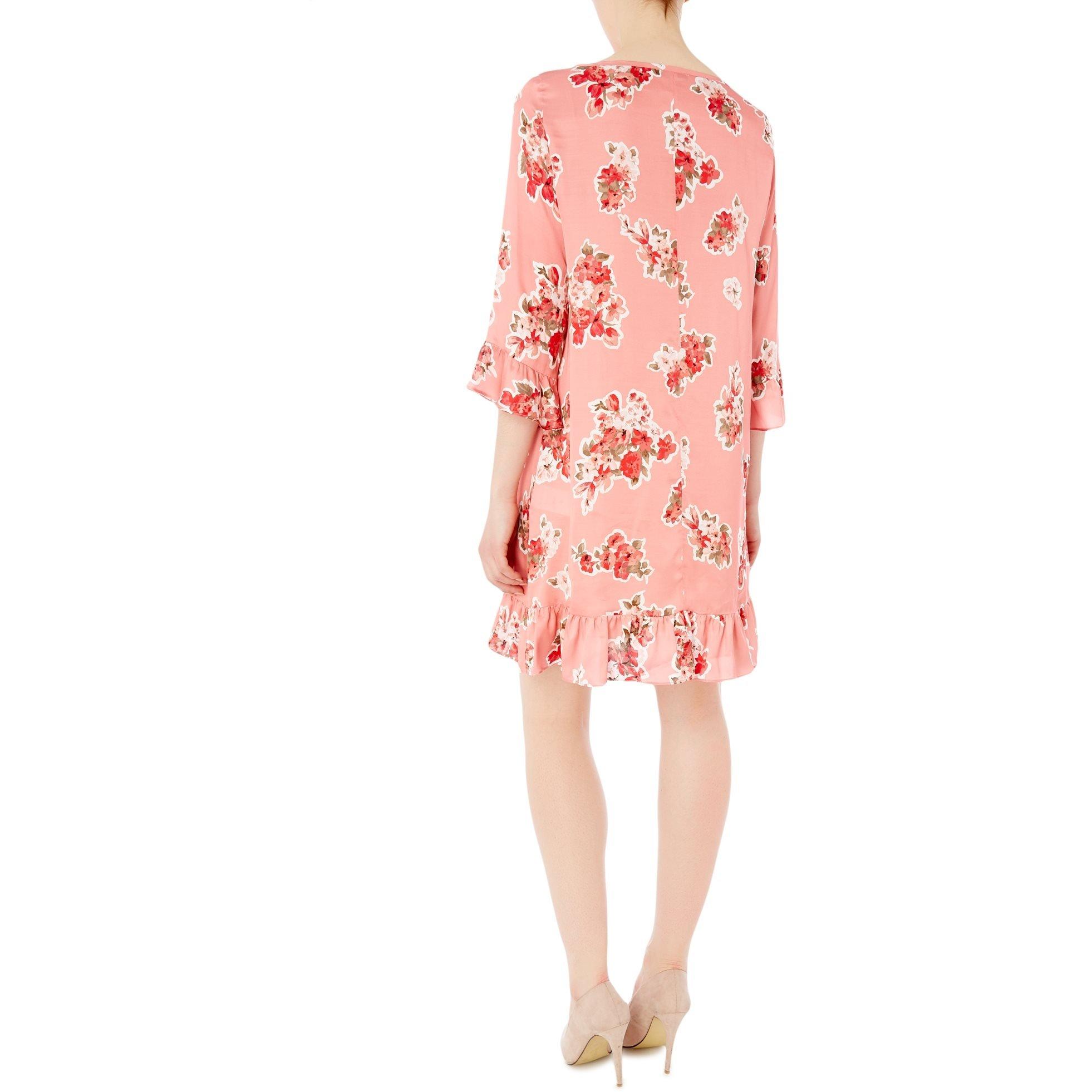 Pink - Iblues - Vargas printed shift dress - 3