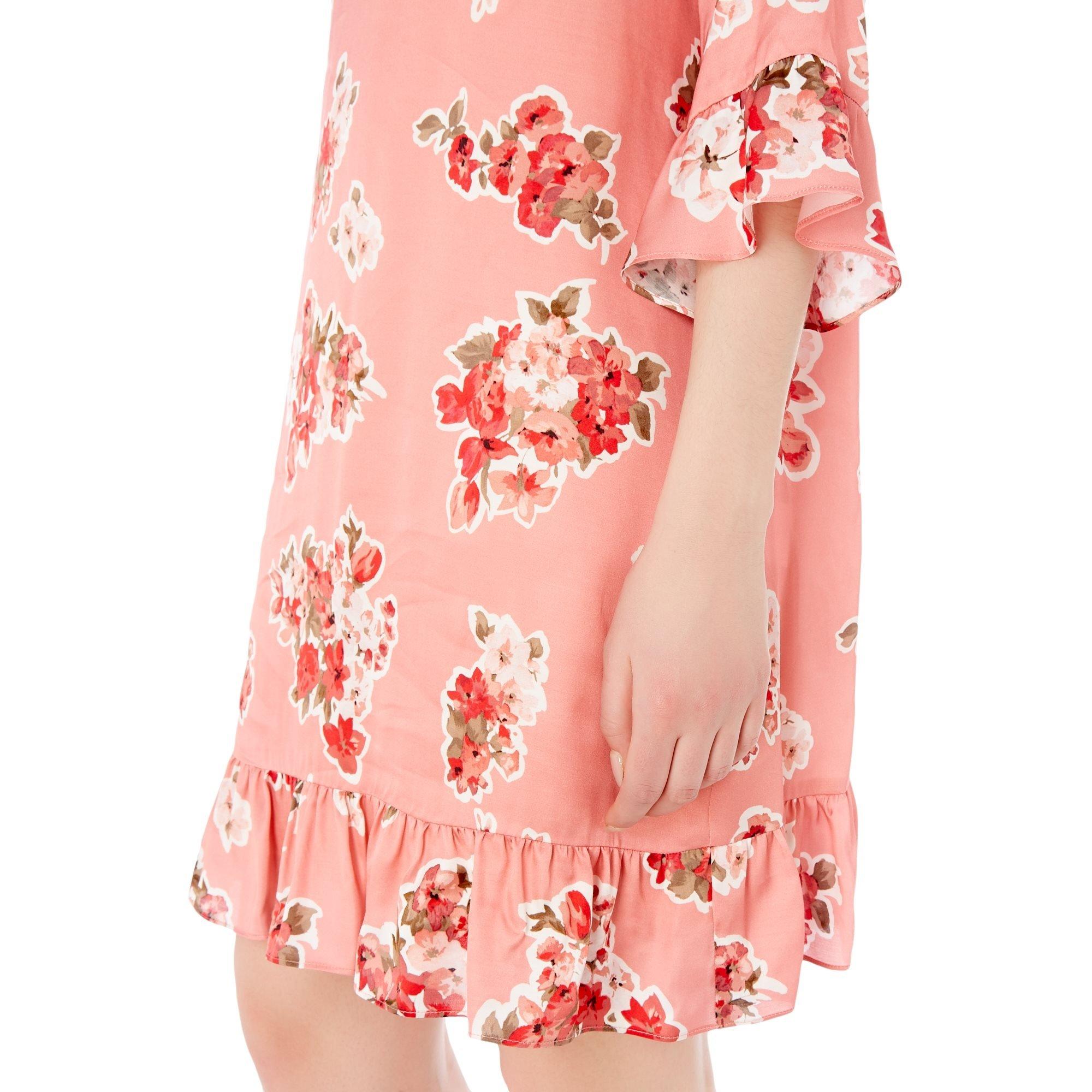 Pink - Iblues - Vargas printed shift dress - 4