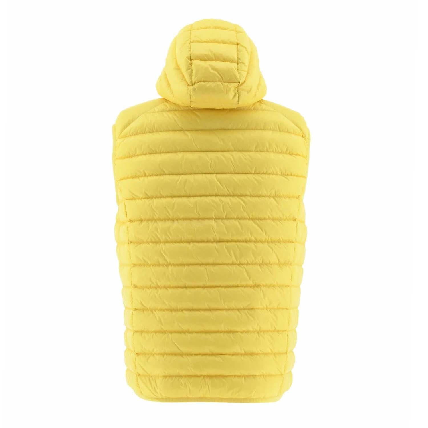 Yellow - JOTT - Pat Hooded Down Gilet - 2