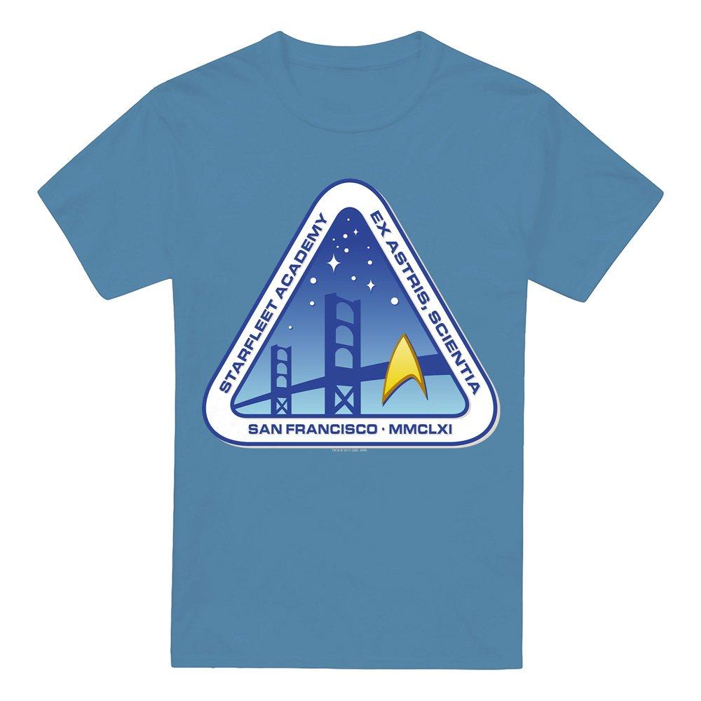 Blue - Star Trek - Star Trek Color Logo T Shirt Carolina Blue - 4