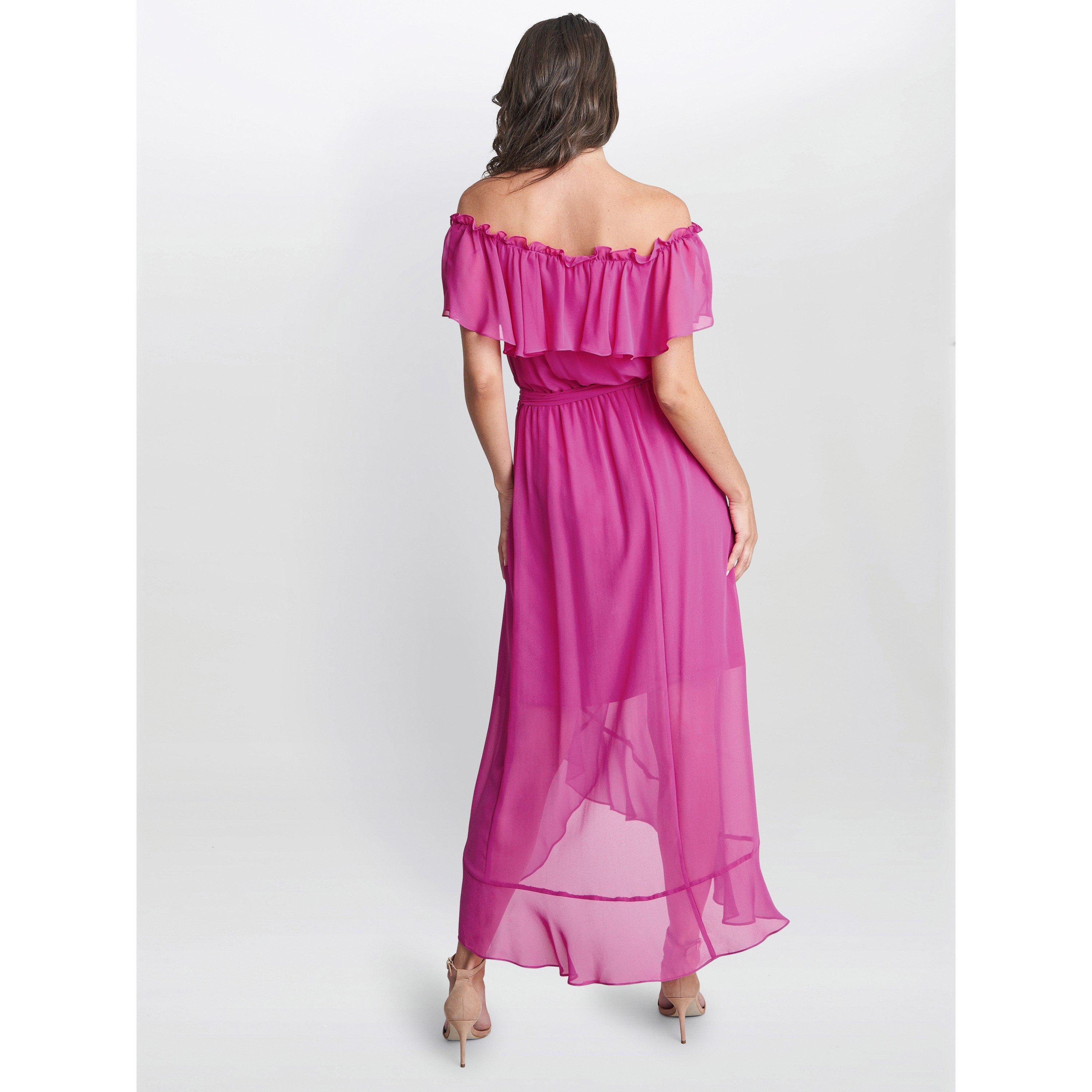 Azalea - Gina Bacconi - Paisley Off The Shoulder Maxi Dress - 2