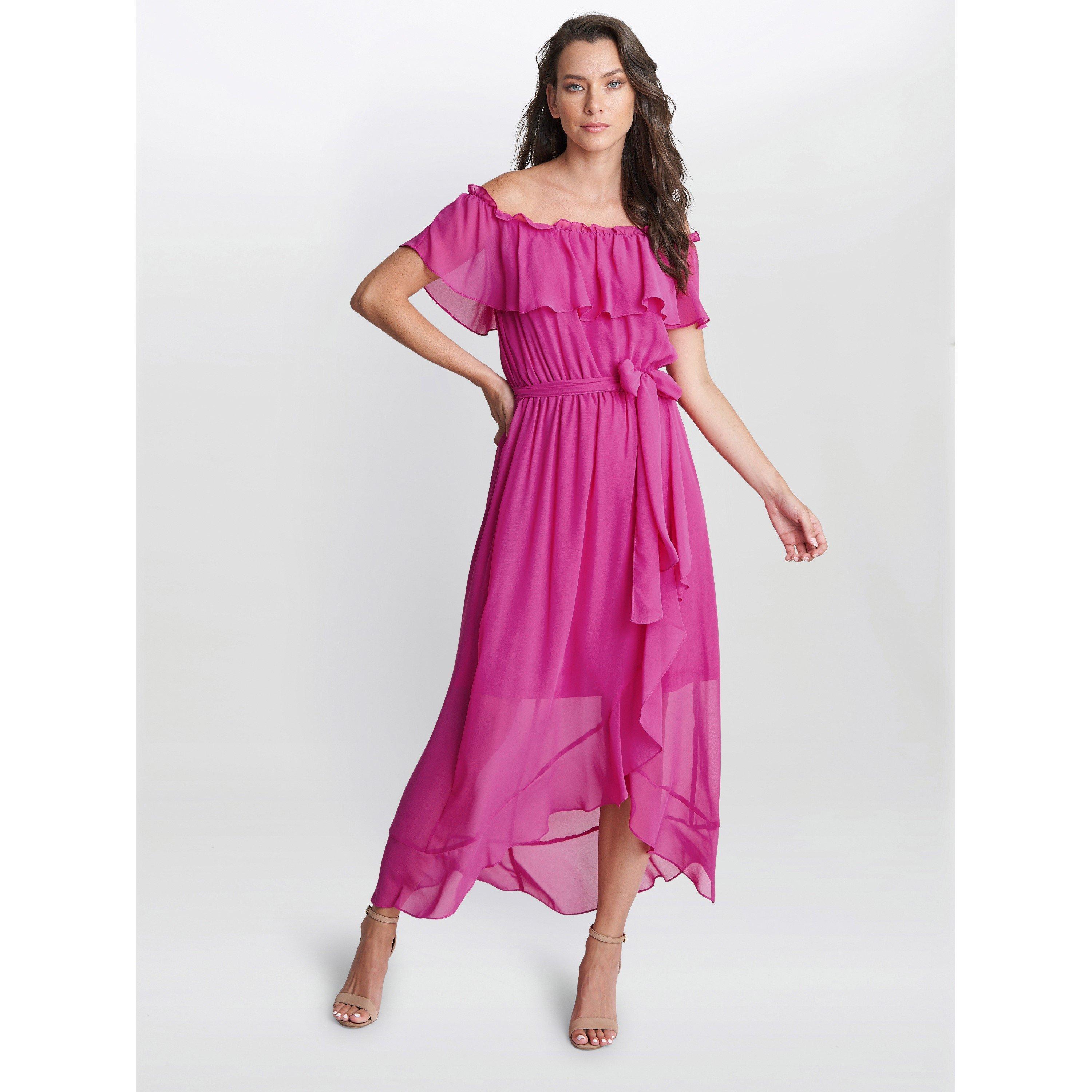 Azalea - Gina Bacconi - Paisley Off The Shoulder Maxi Dress - 3