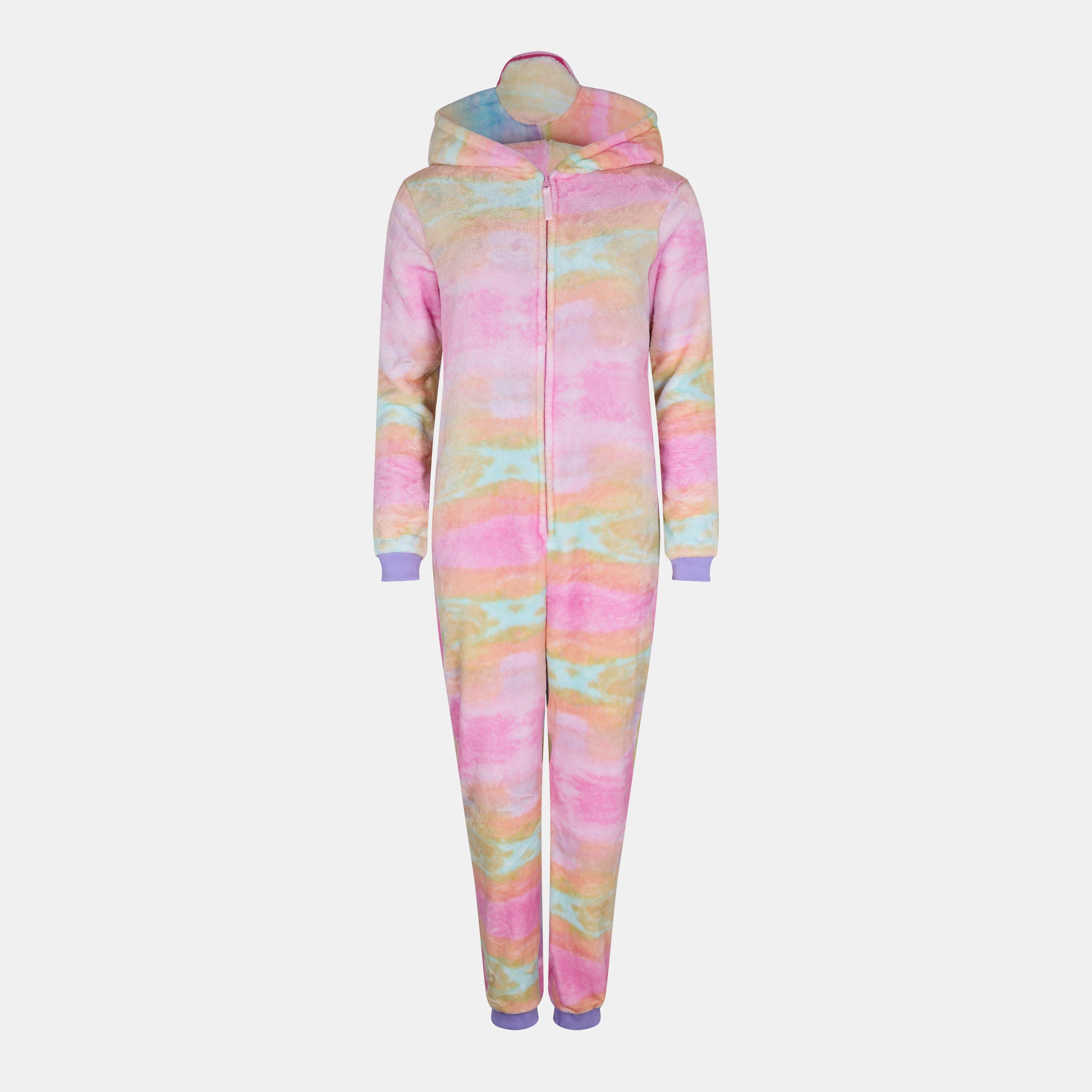 Multi - Yumi - Pink Unicorn Onesie - 1