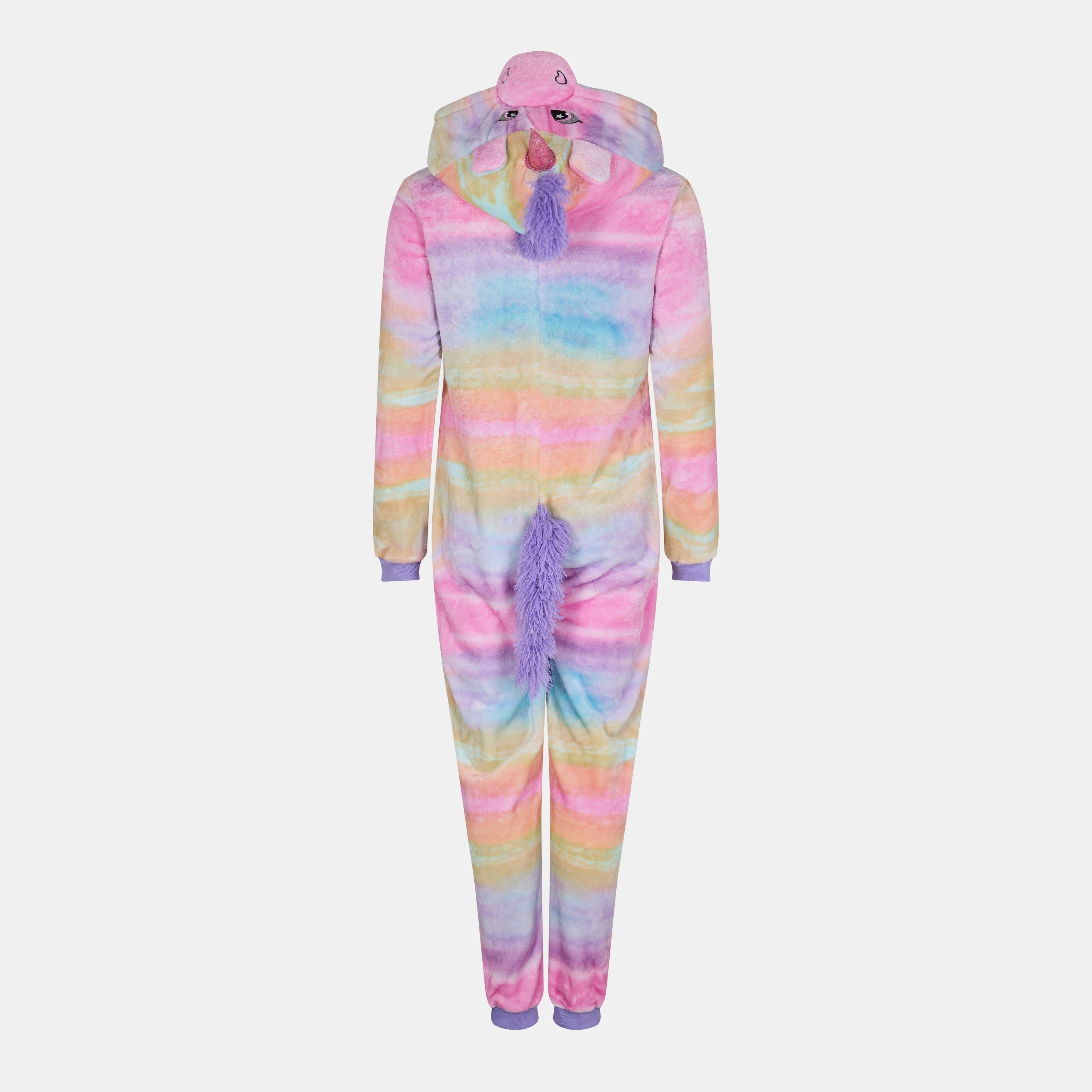Multi - Yumi - Pink Unicorn Onesie - 2