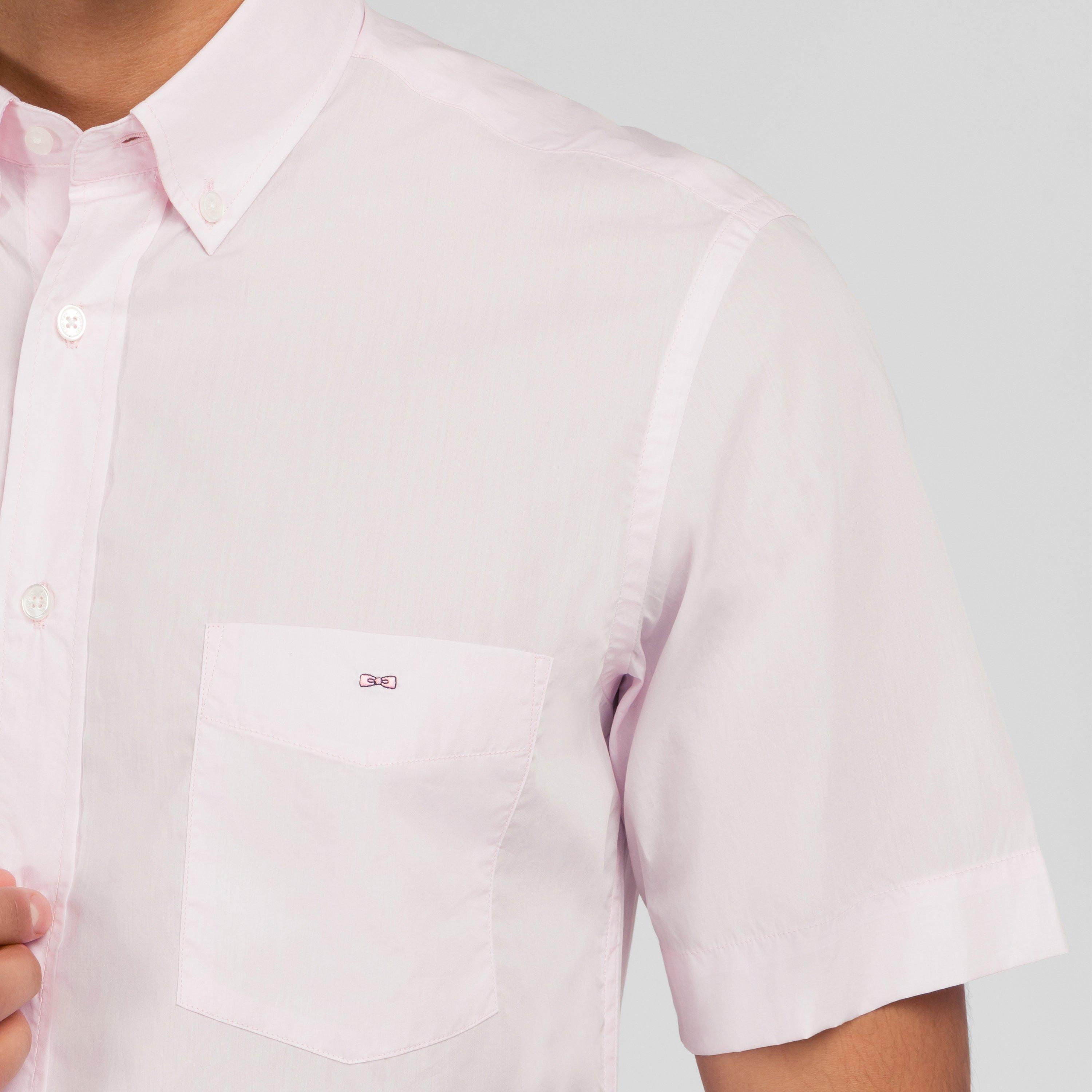 Roc16 - Eden Park - Plain pink shirt - 3