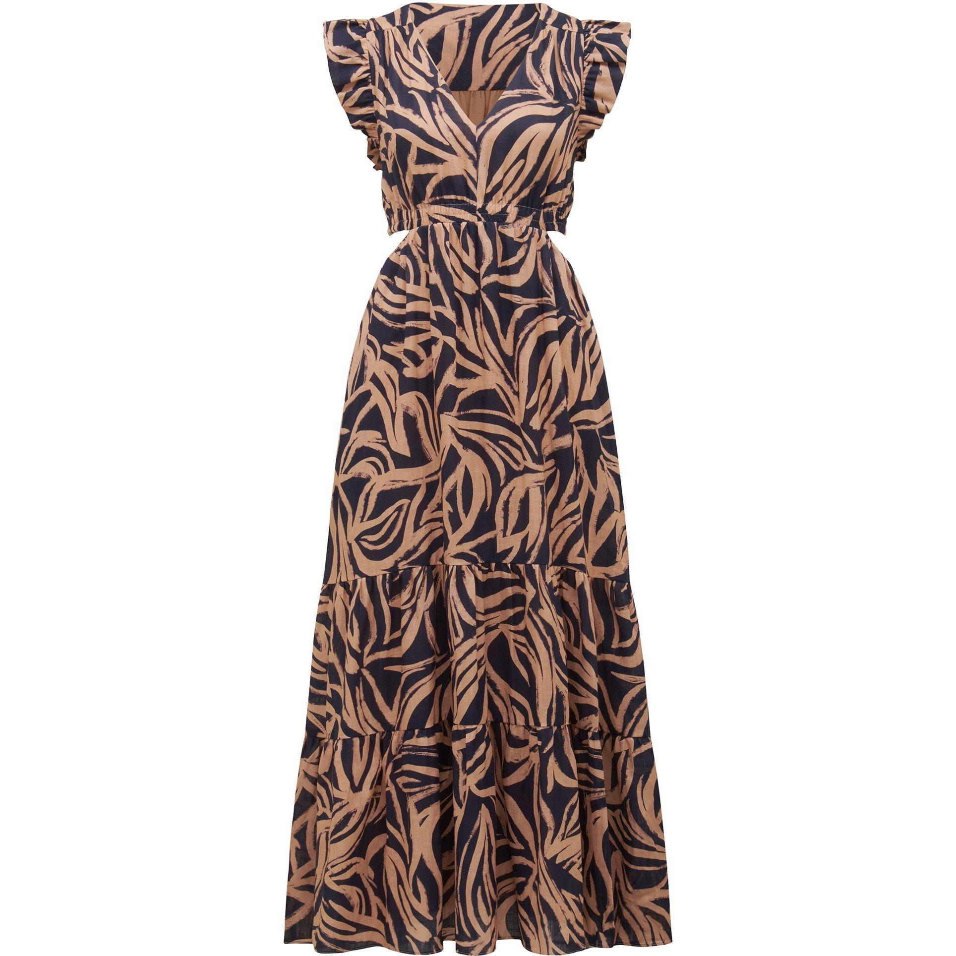 Navy Filson Abs - Forever New - Tobi Side Cut Out Dress - 1