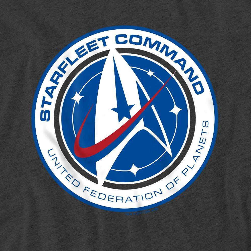 Grey - Star Trek - Star Trek Discovery Starfleet Command T-Shirt Cha - 2