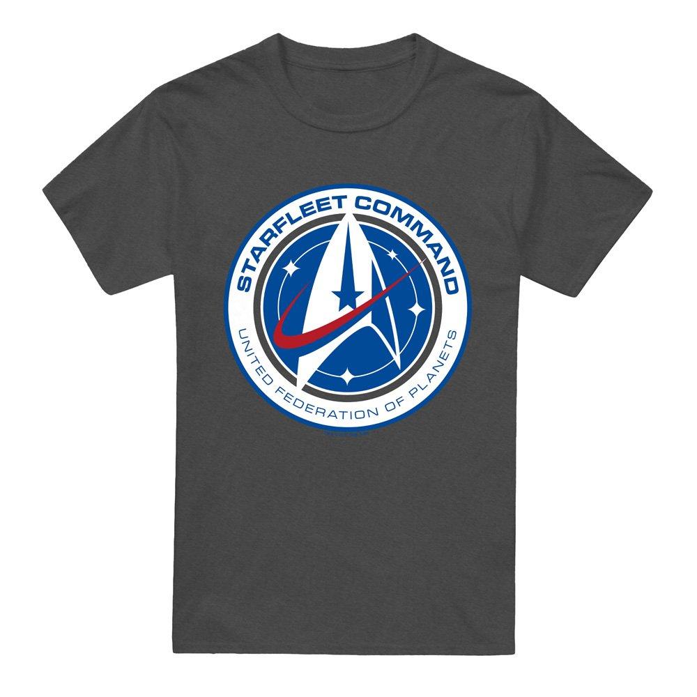 Grey - Star Trek - Star Trek Discovery Starfleet Command T-Shirt Cha - 4