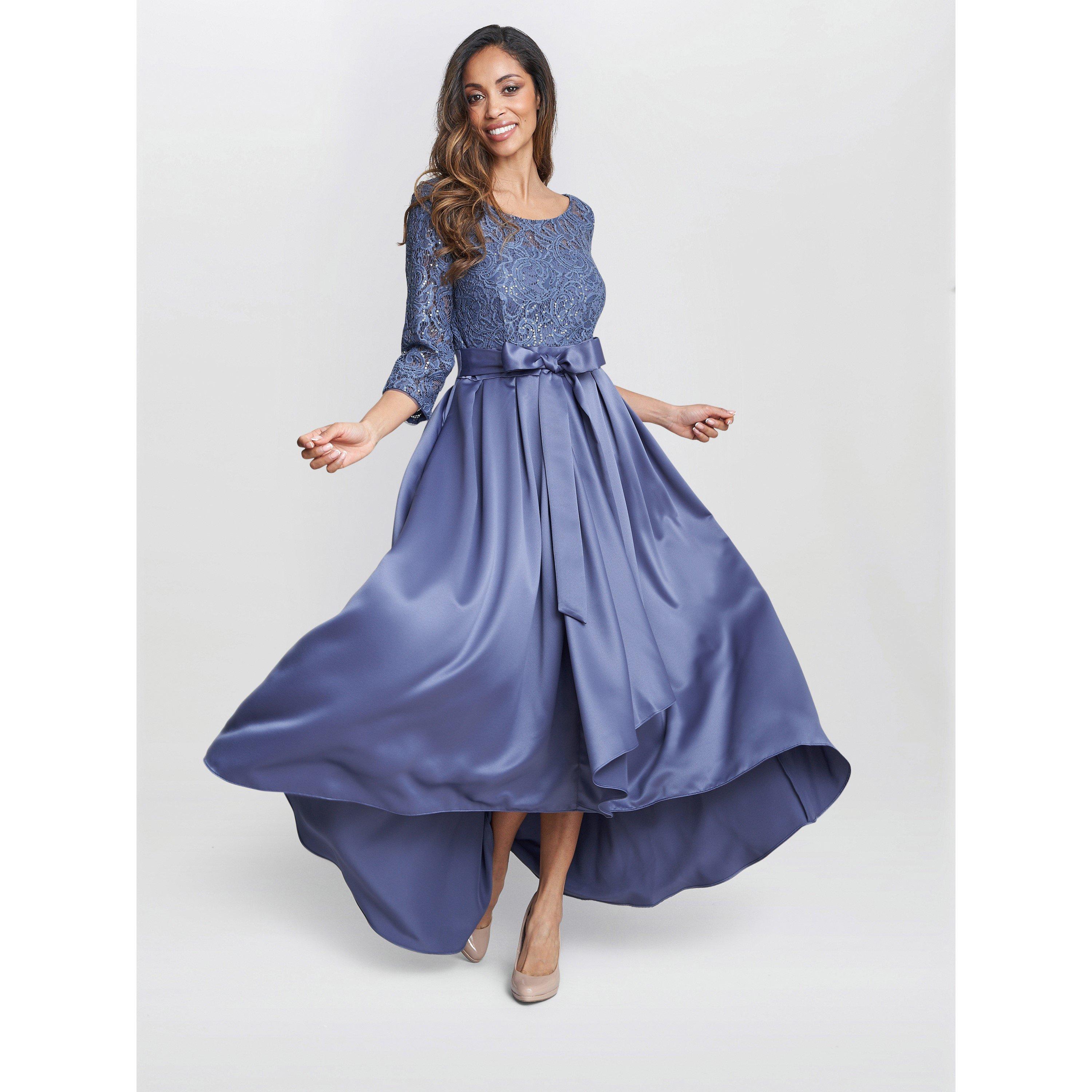 Wedgewood - Gina Bacconi - Leona Sequin Lace Dress - 6