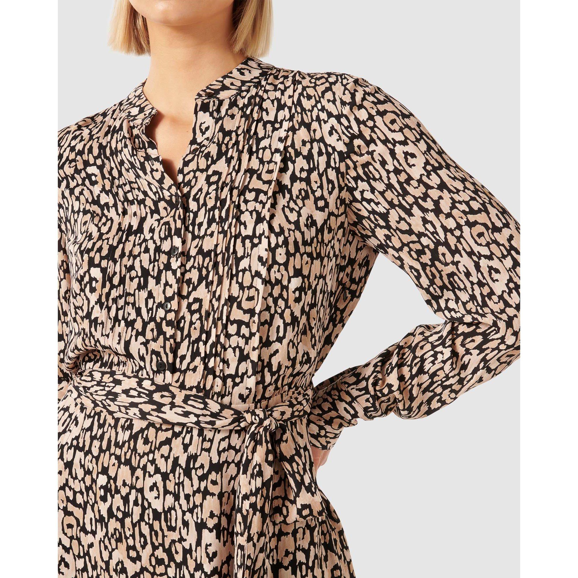 Painterly Anima - Forever New - Perry Shirt Godet Dress - 3