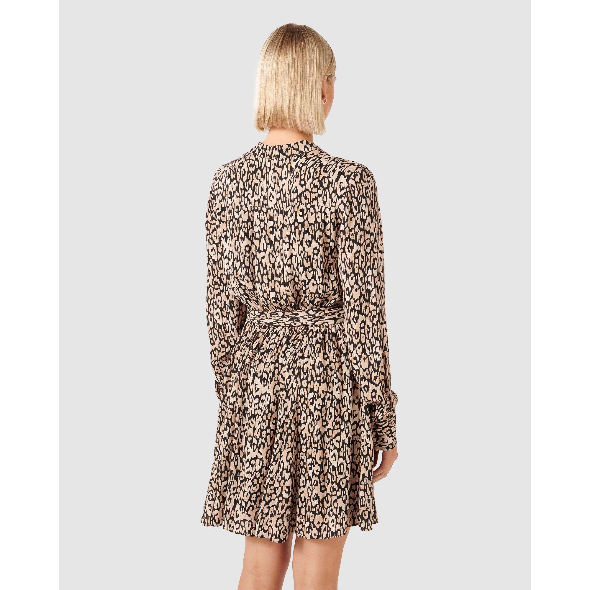 Painterly Anima - Forever New - Perry Shirt Godet Dress - 5