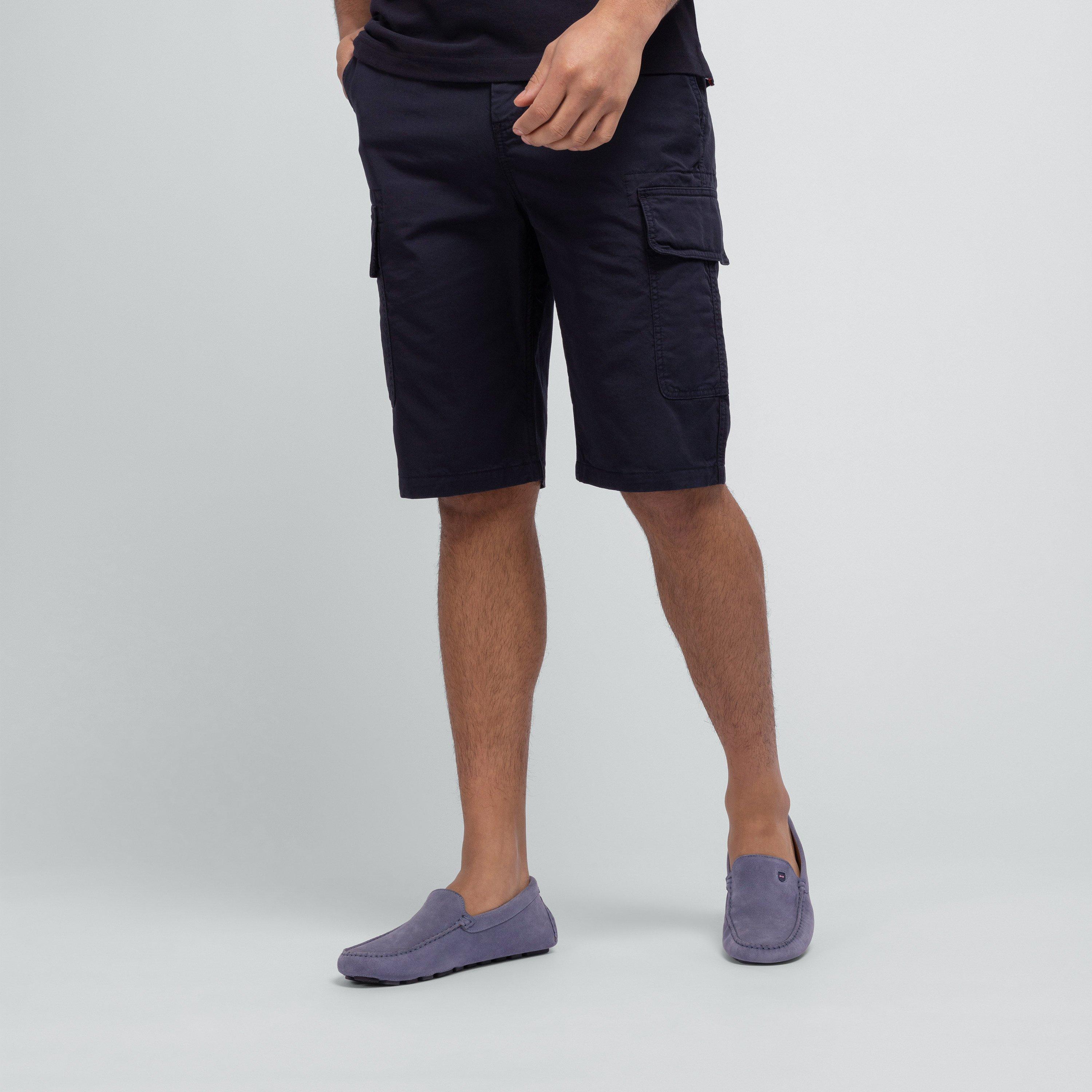 Blf - Eden Park - Navy blue cargo Bermudas - 2