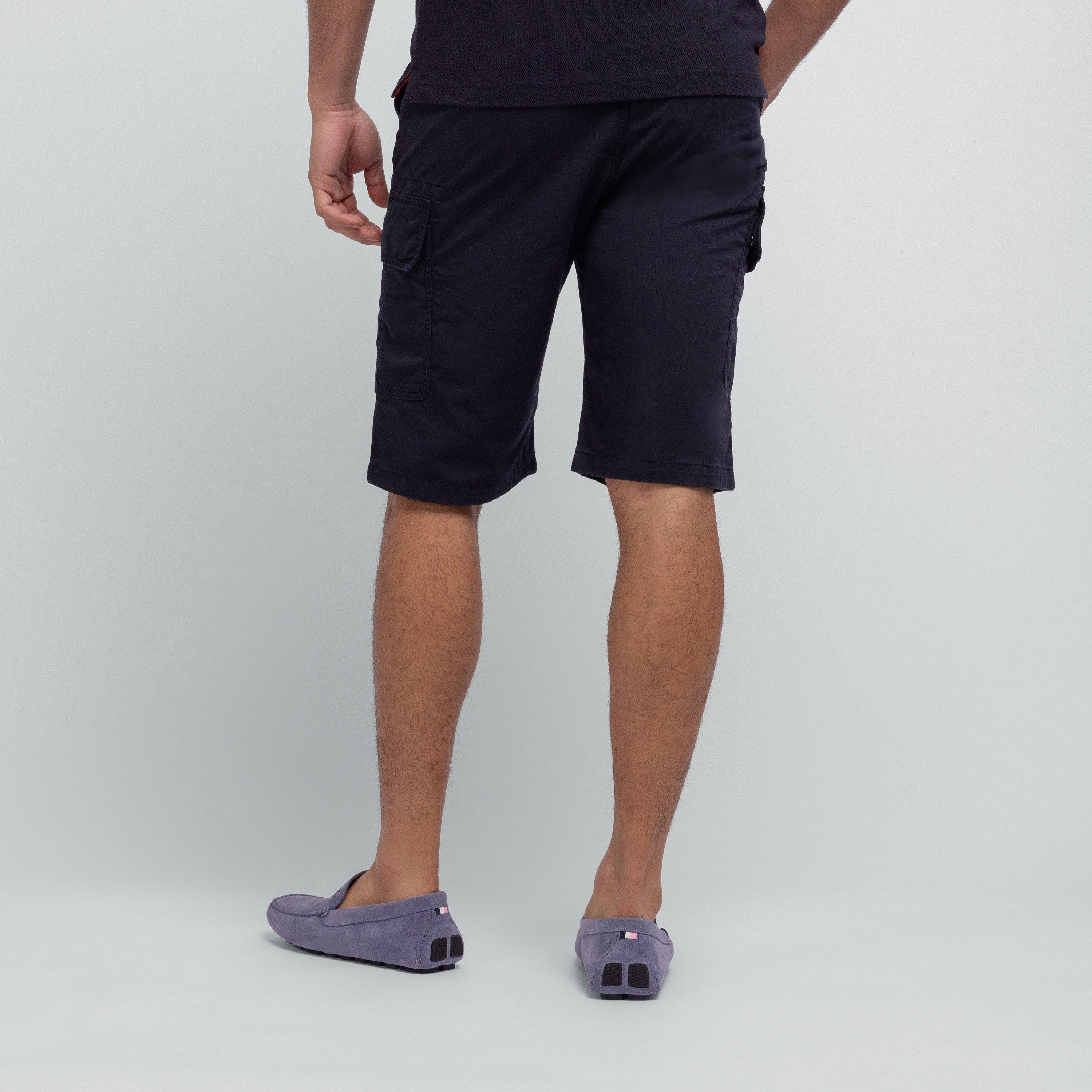 Blf - Eden Park - Navy blue cargo Bermudas - 3